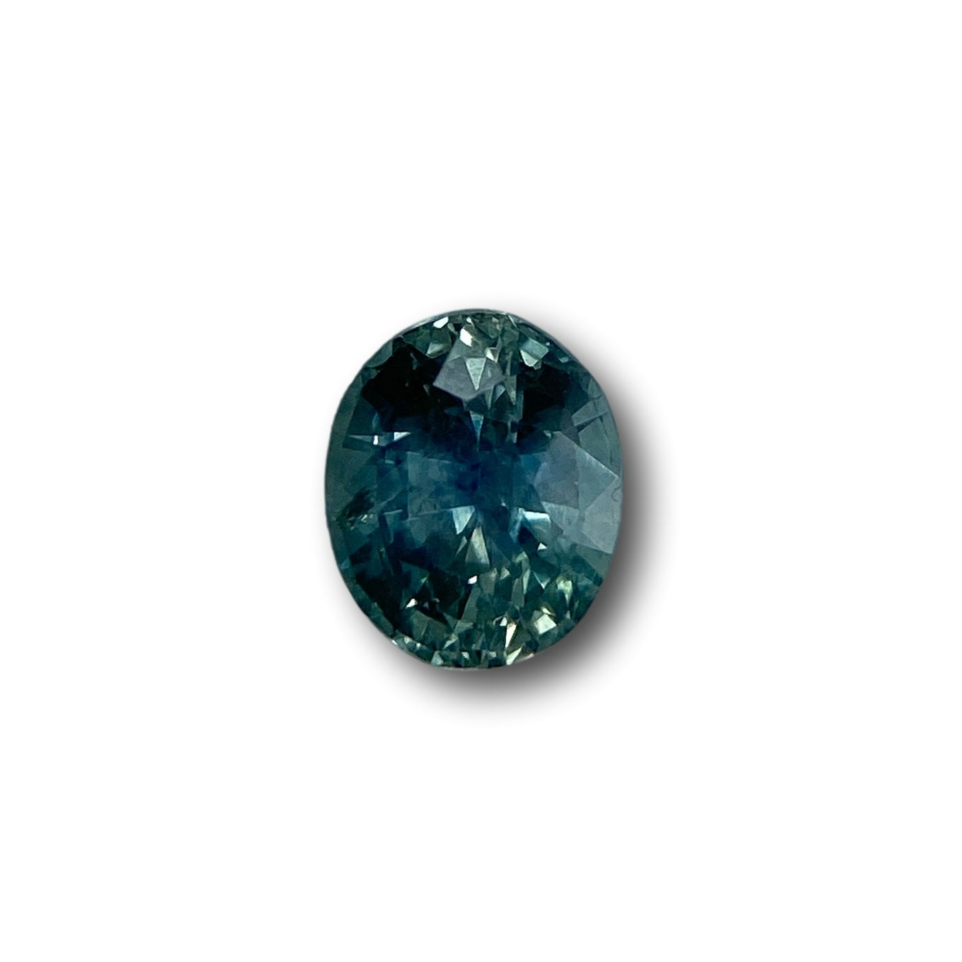 Gemstone Vault Montana Sapphire 0.97ct | Brilliant Cut Oval Shape Blue Montana Sapphire