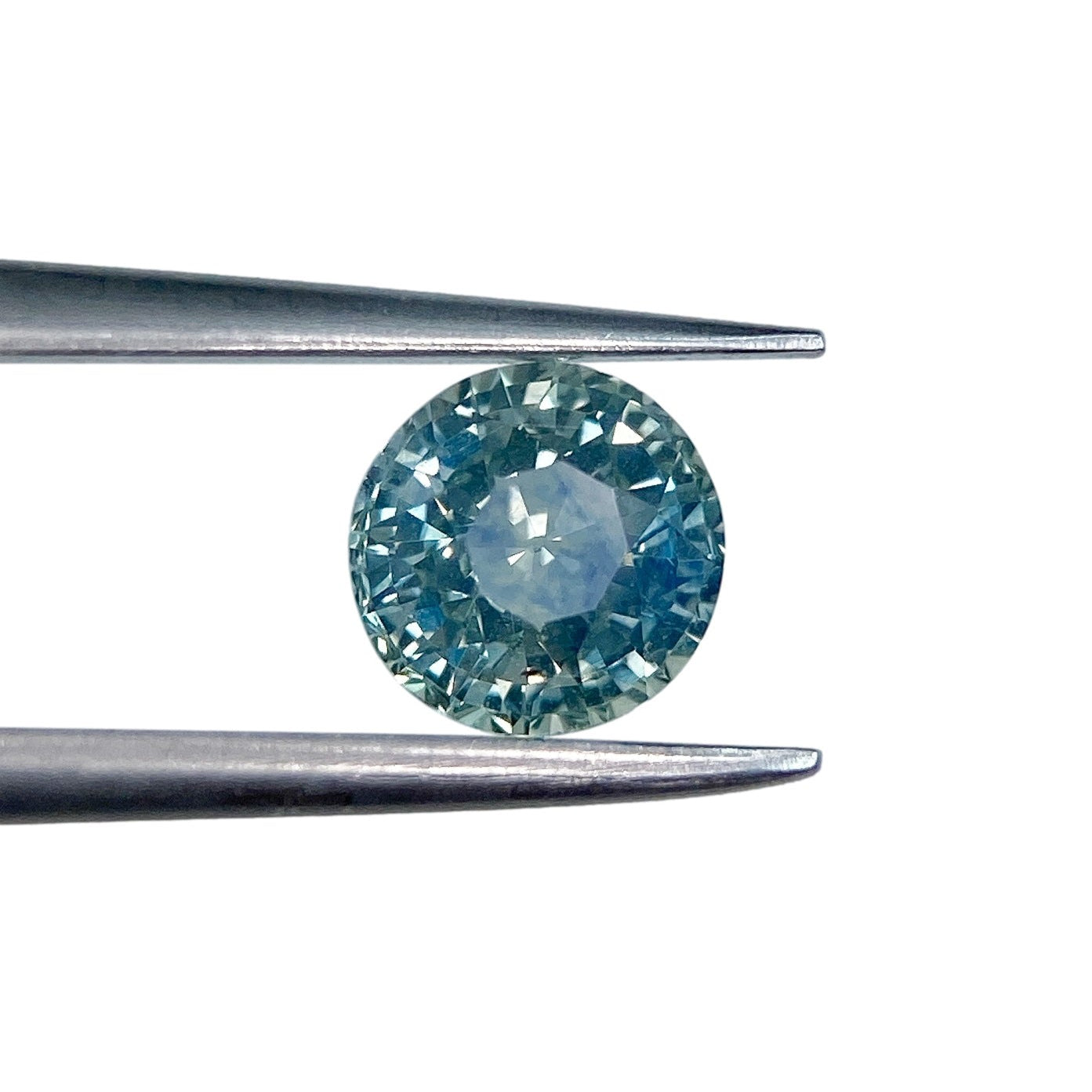 Gemstone Vault Montana Sapphire 1.01ct | Brilliant Cut Round Shape Blue Montana Sapphire