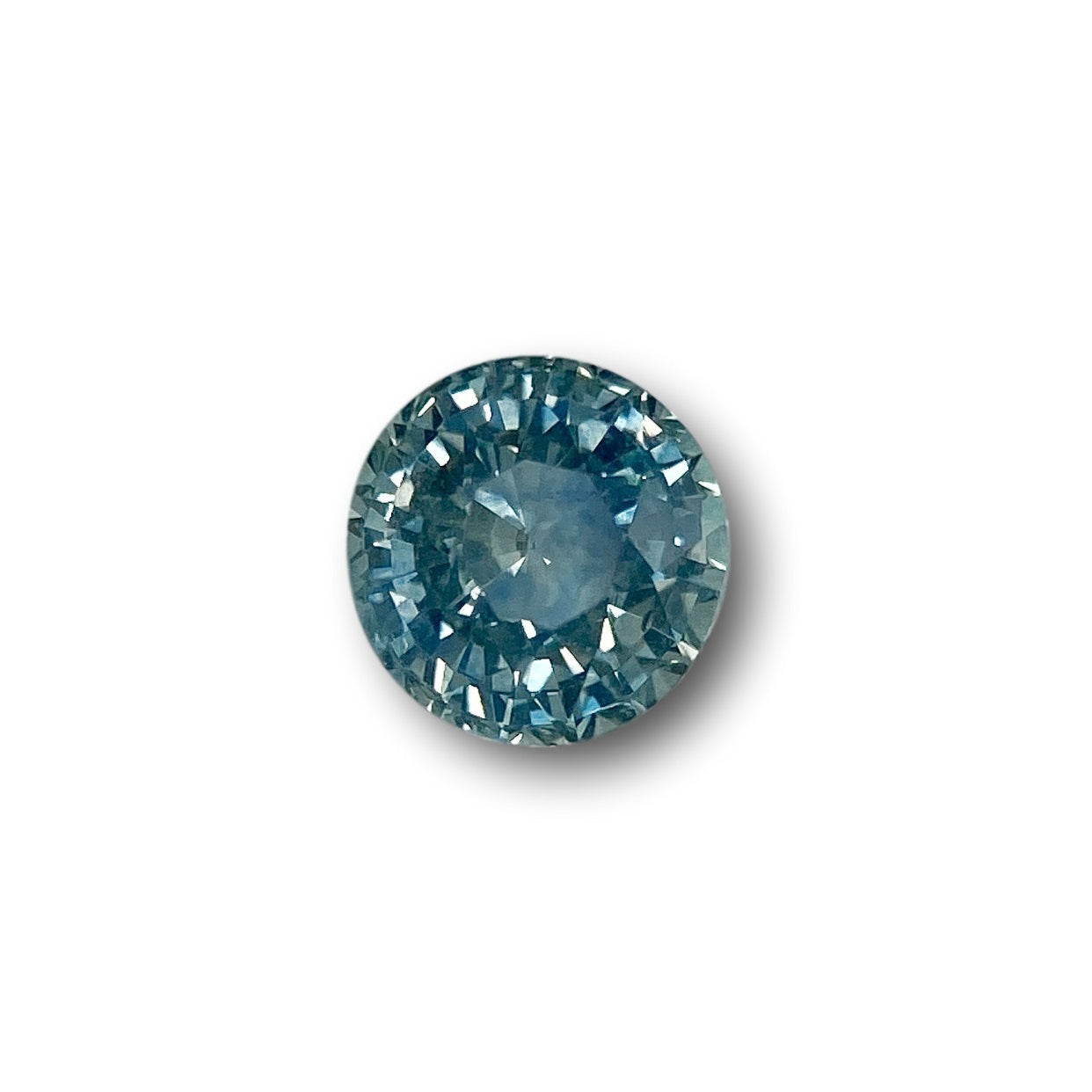Gemstone Vault Montana Sapphire 1.01ct | Brilliant Cut Round Shape Blue Montana Sapphire
