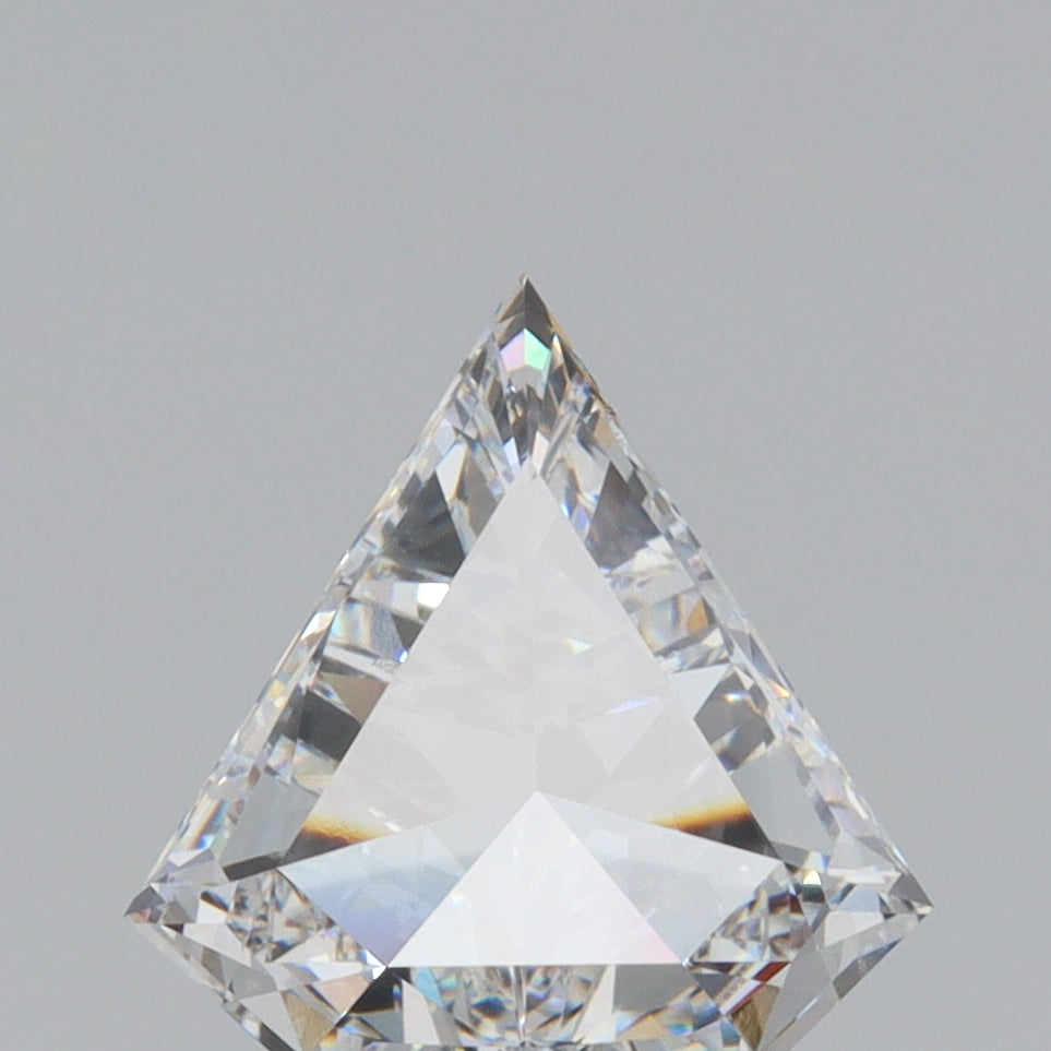 LITHOS Diamond Lab Diamond 1.51ct | E/VVS2 Shield Shape Rose Cut Lab Diamond (IGI)