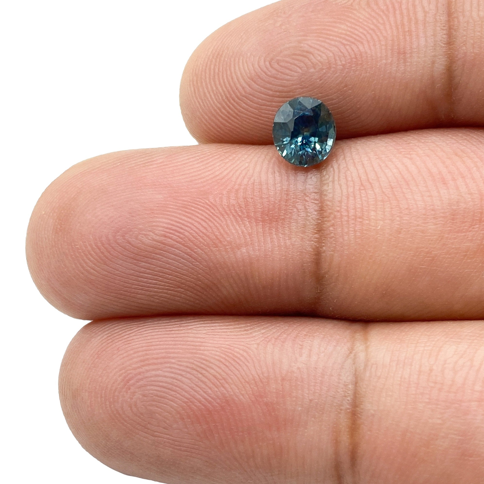 Gemstone Vault Montana Sapphire 1.04ct | Brilliant Cut Oval Shape Blue Montana Sapphire