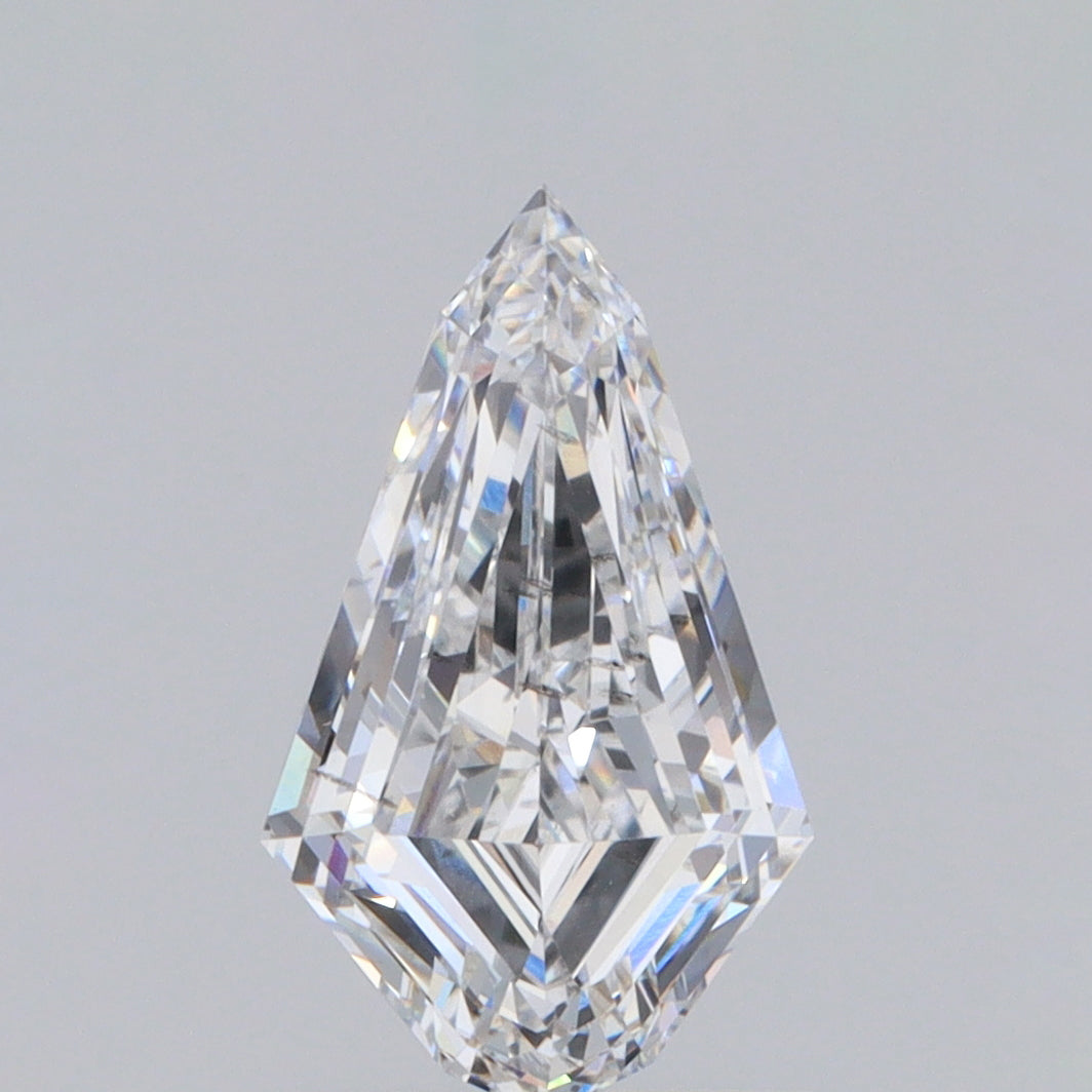 LITHOS Diamond Lab Diamond 1.23ct | D/SI1 Kite Shape Step Cut Lab Diamond (IGI)