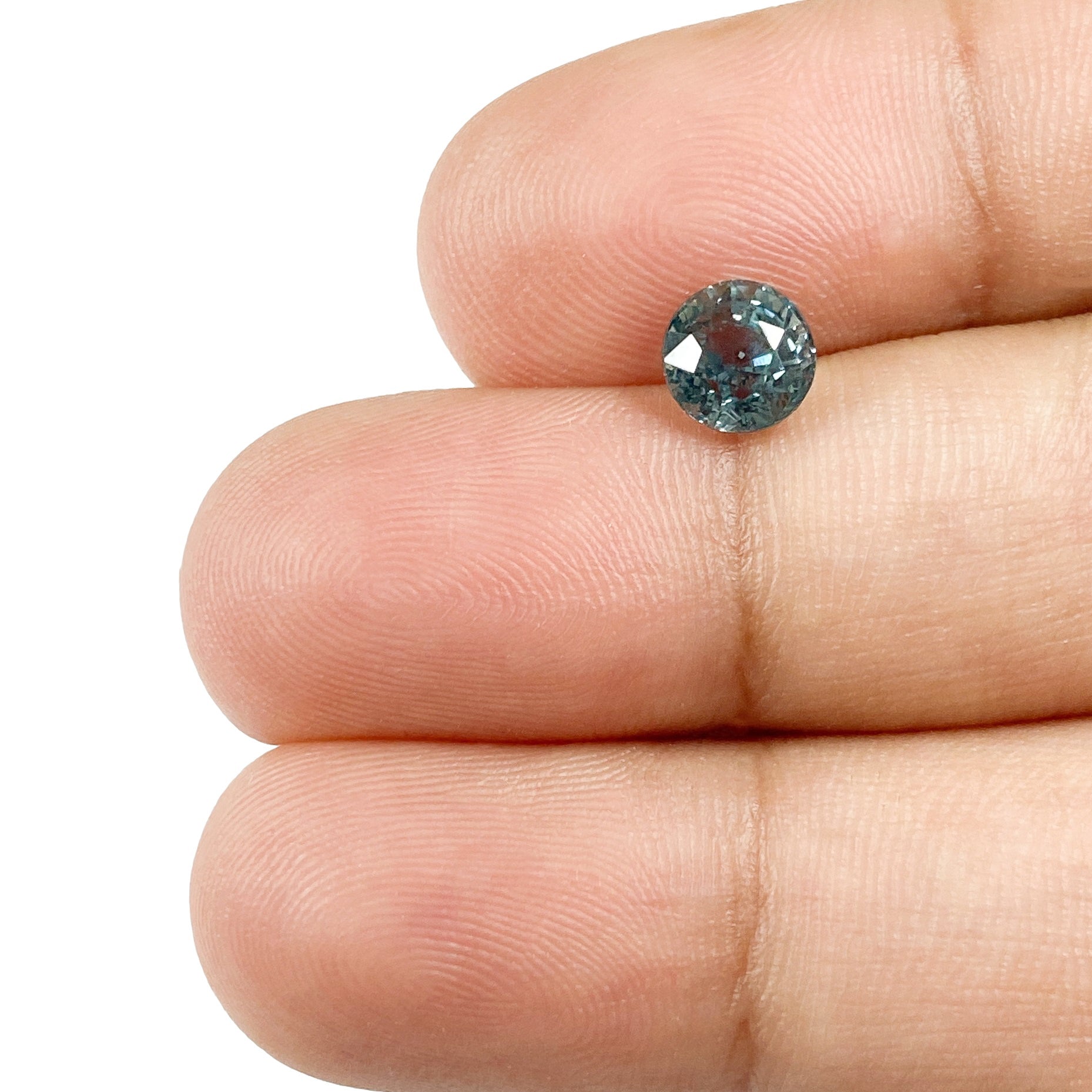 Gemstone Vault Montana Sapphire 1.12ct | Brilliant Cut Round Shape Blue Montana Sapphire