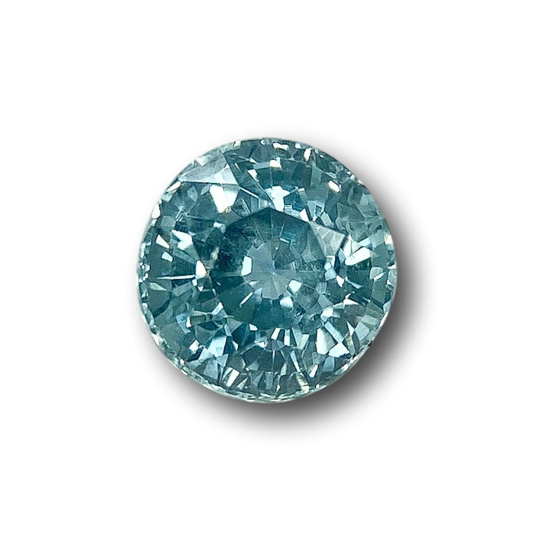 Gemstone Vault Montana Sapphire 1.12ct | Brilliant Cut Round Shape Blue Montana Sapphire