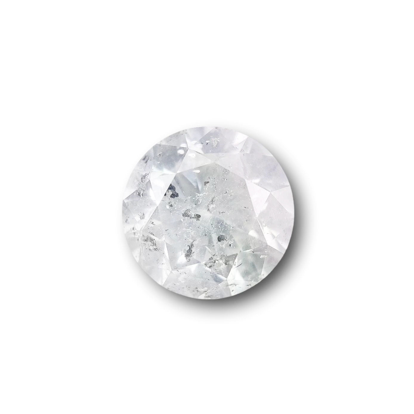 DIAMOND VAULT SALT & PEPPER DIAMOND 2.13ct | Salt & Pepper Round Shape Brilliant Cut Diamond