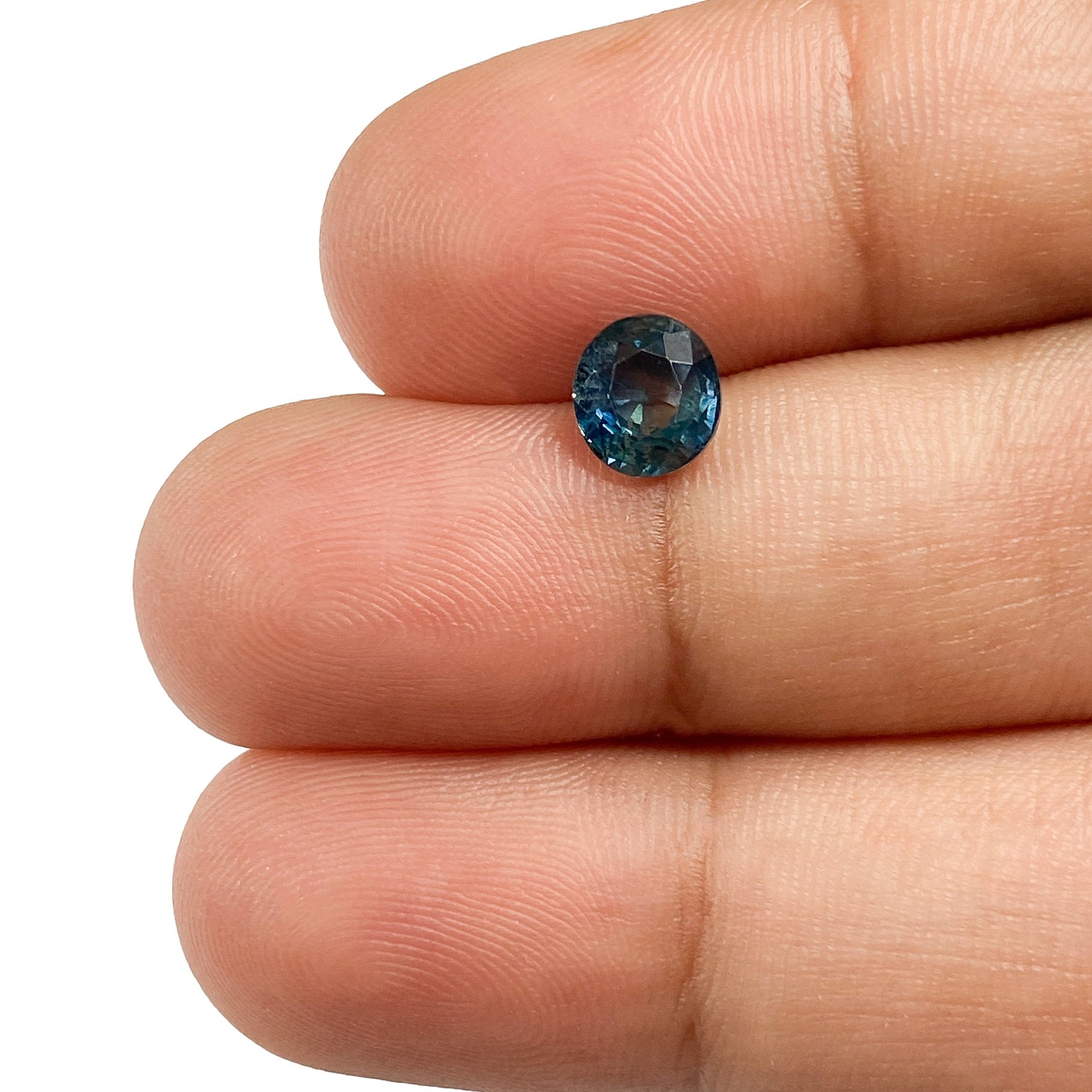 Gemstone Vault Montana Sapphire 1.22ct | Brilliant Cut Oval Shape Blue Montana Sapphire