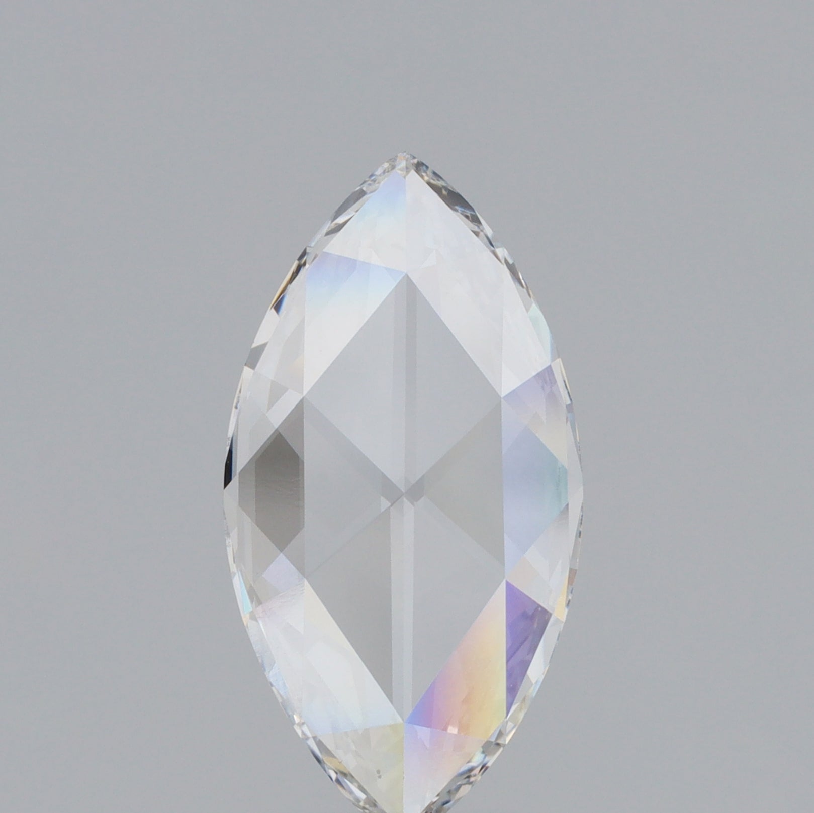 LITHOS Diamond Lab Diamond 2.91ct | E/VVS2 Marquise Shape Rose Cut Lab Diamond (IGI)