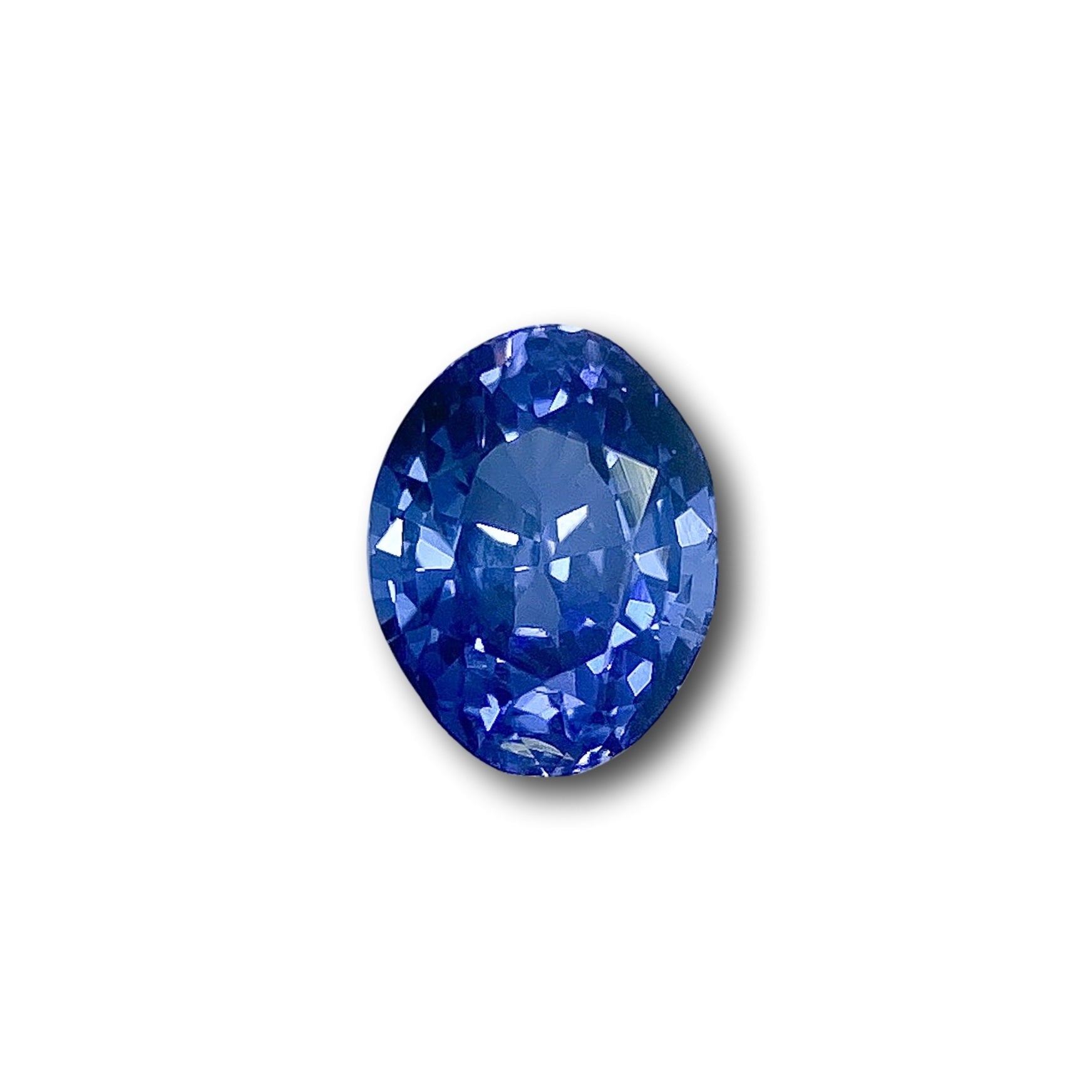 Gemstone Vault Sapphire 1.25ct | Brilliant Cut Oval Shape Blue Sapphire