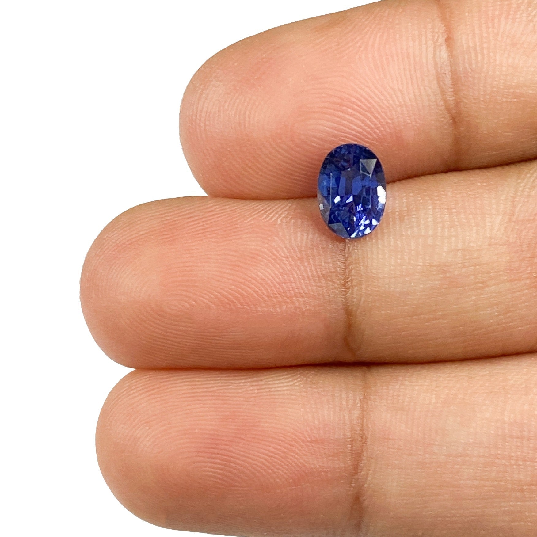 Gemstone Vault Sapphire 1.32ct | Brilliant Cut Oval Shape Blue Sapphire