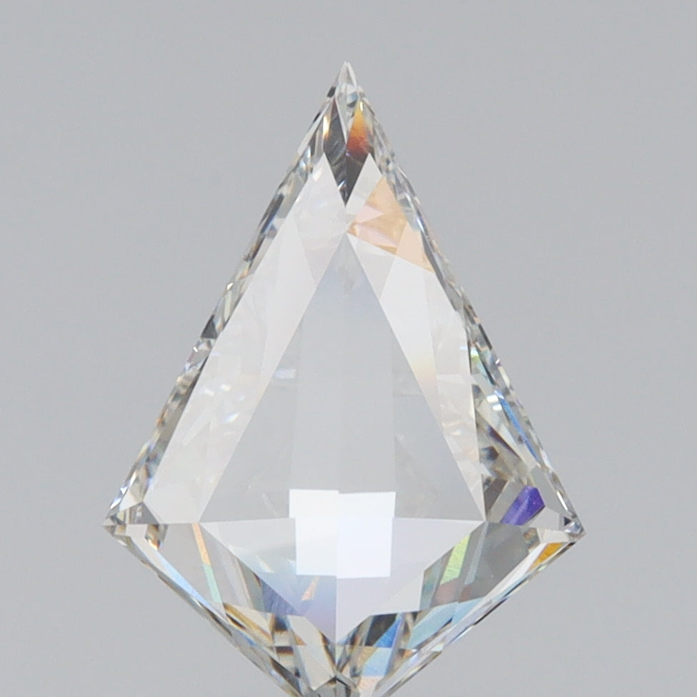 LITHOS Diamond Lab Diamond 1.38ct | H/VVS2 Kite Shape Rose Cut Lab Diamond (IGI)