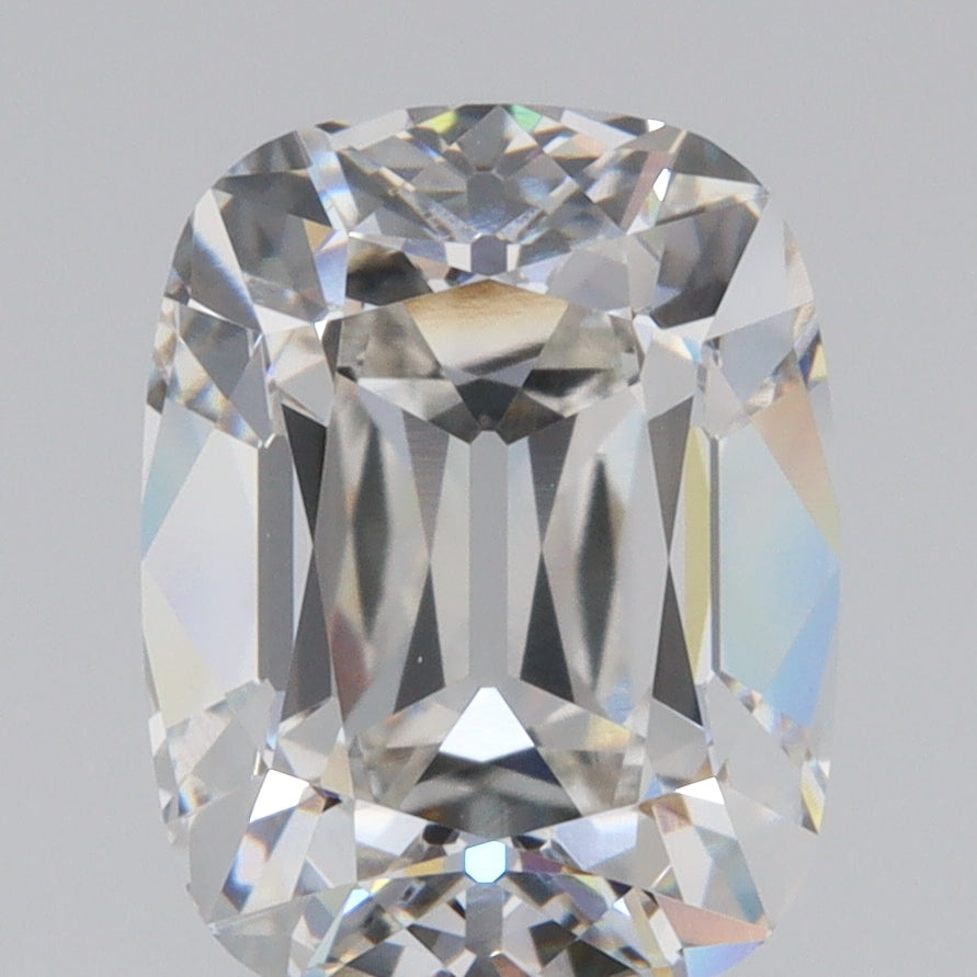 LITHOS Diamond Lab Diamond 2.41ct | G/VVS1 Cushion Shape Old Mine Cut Lab Diamond (IGI)