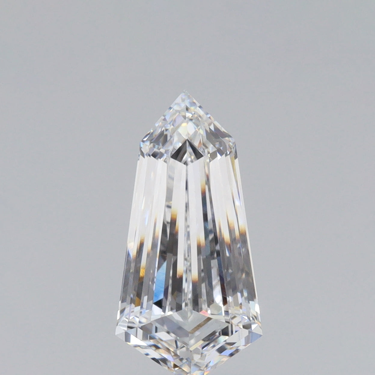 LITHOS Diamond Lab Diamond 2.05ct | D/VVS2 Shield Shape Step Cut Lab Diamond (IGI)