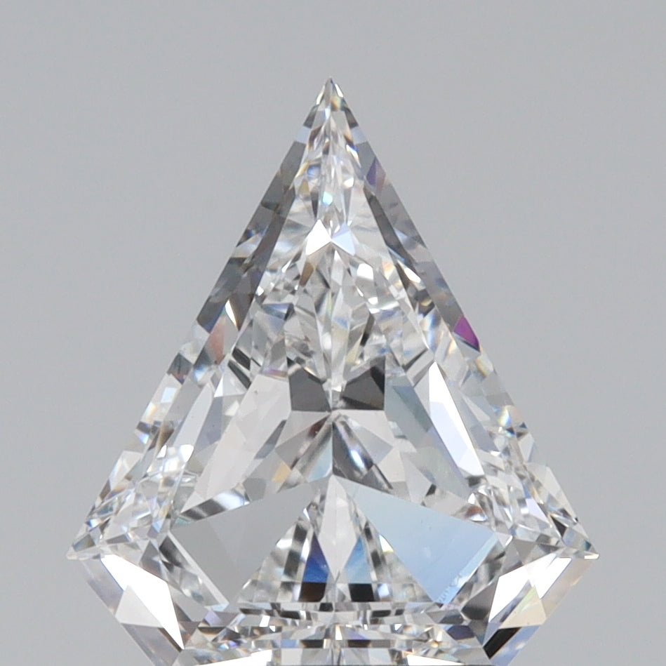 LITHOS Diamond Lab Diamond 1.81ct | D/VS1 Shield Shape Brilliant Cut Lab Diamond (IGI)