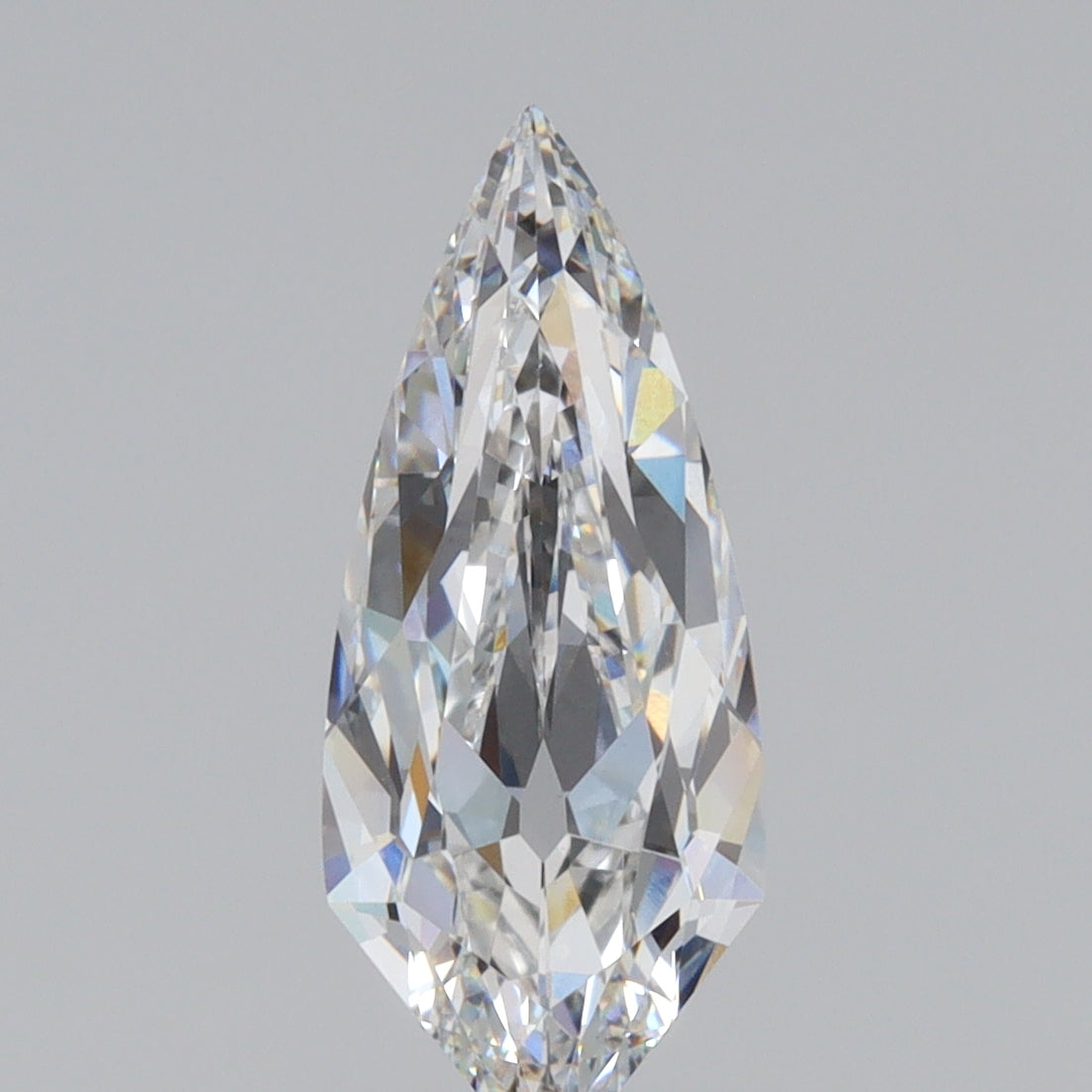 LITHOS Diamond Lab Diamond 1.61ct | E/VS1 Shield Shape Old Mine Cut Lab Diamond (IGI)