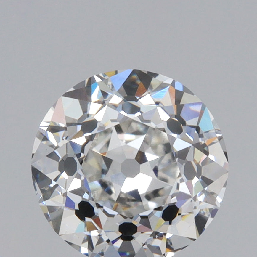 LITHOS Diamond Lab Diamond 2.55ct | E/VS1 Round Shape Old European Cut Lab Diamond (IGI)