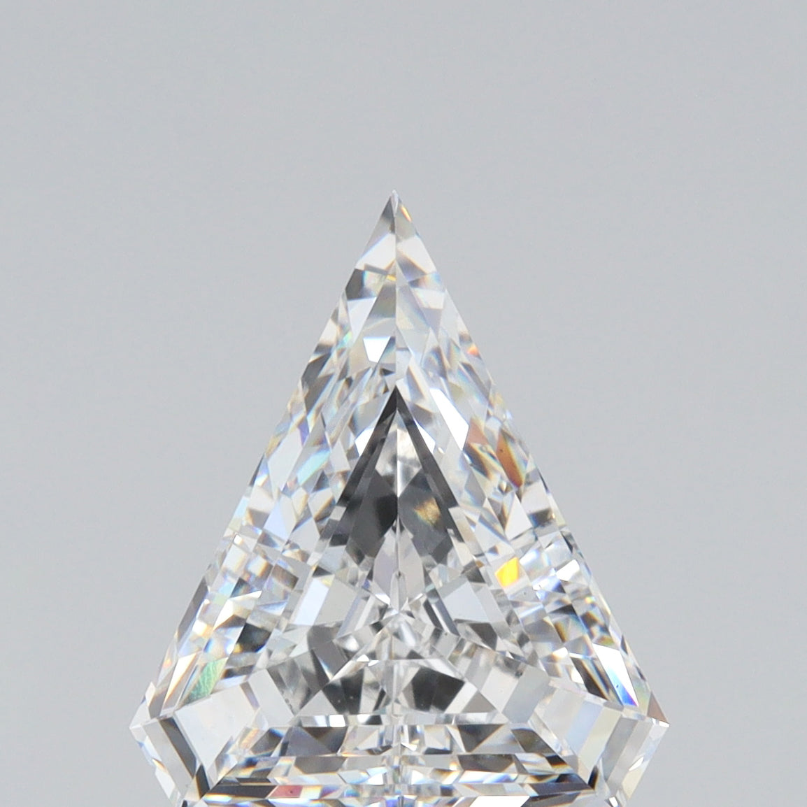 LITHOS Diamond Lab Diamond 3.51ct | D/VS1 Shield Shape Step Cut Lab Diamond (IGI)