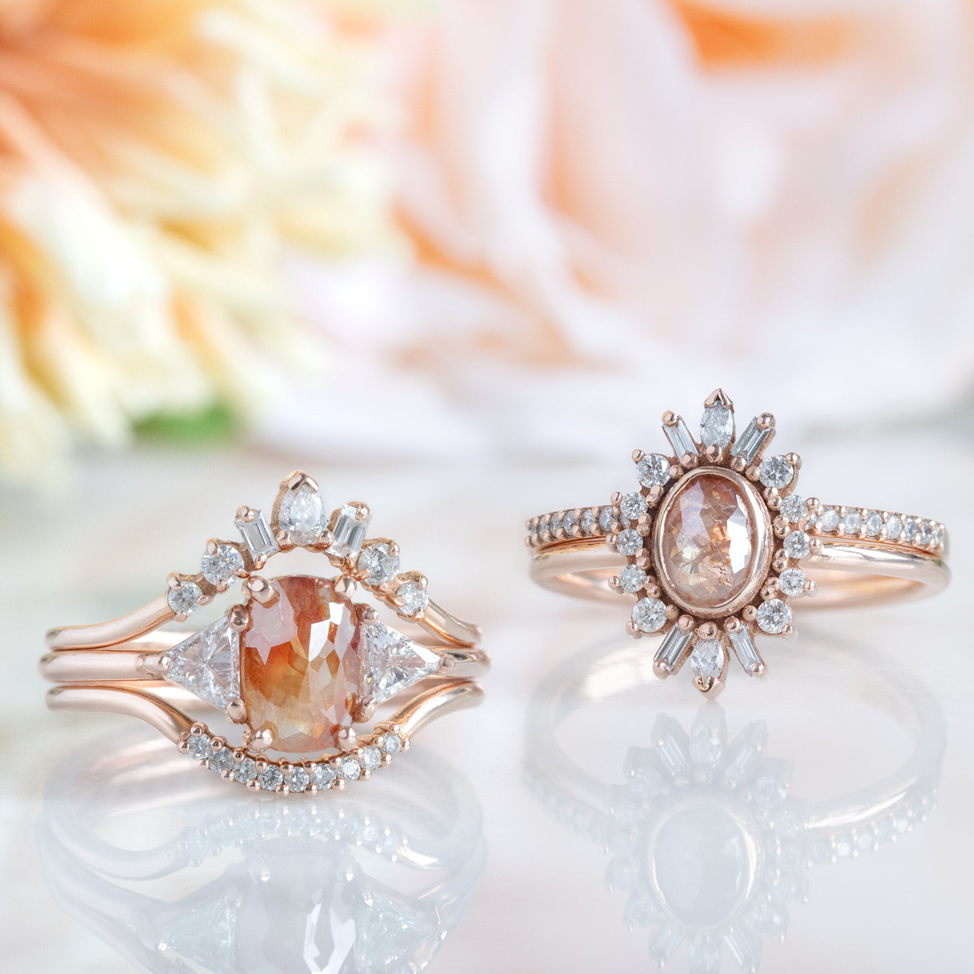 Alexis Russell Custom Diamond Ring Design Your Own Custom | Red Diamond Engagement Ring