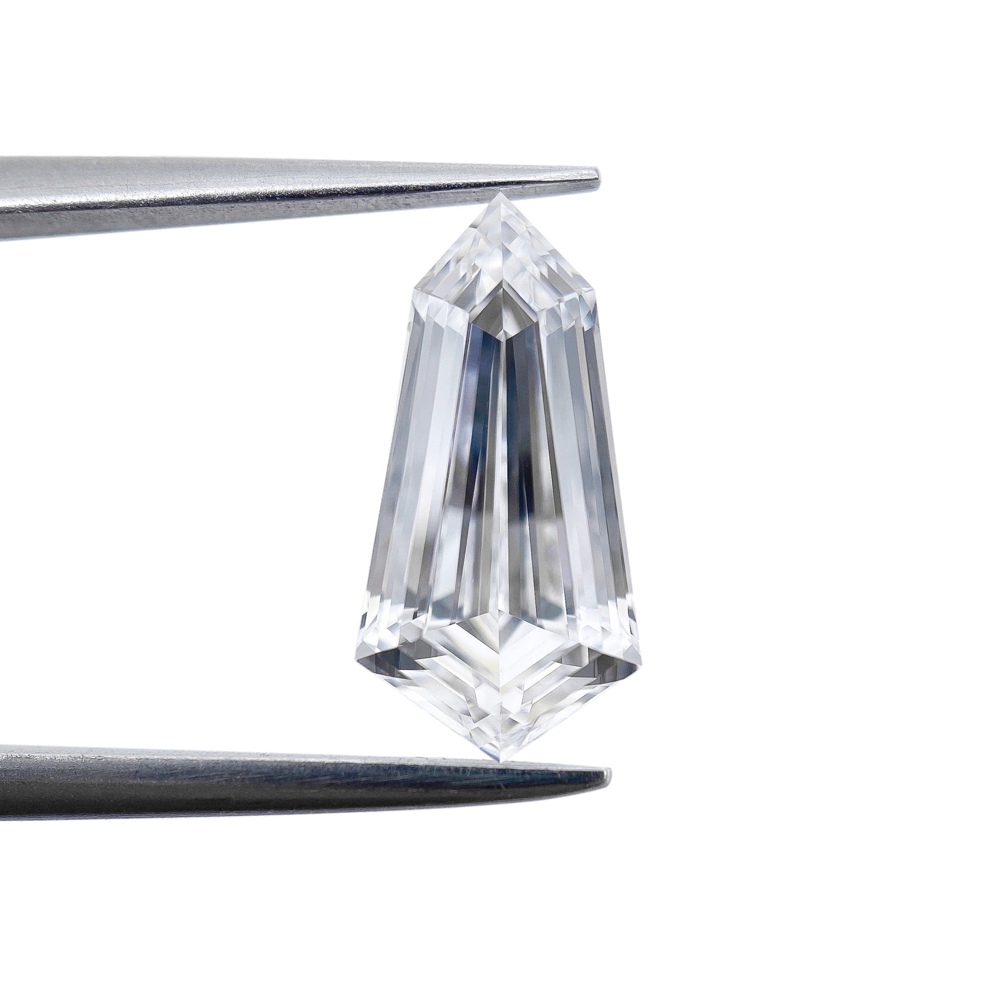 LITHOS Diamond Lab Diamond 2.05ct | D/VVS2 Shield Shape Step Cut Lab Diamond (IGI)