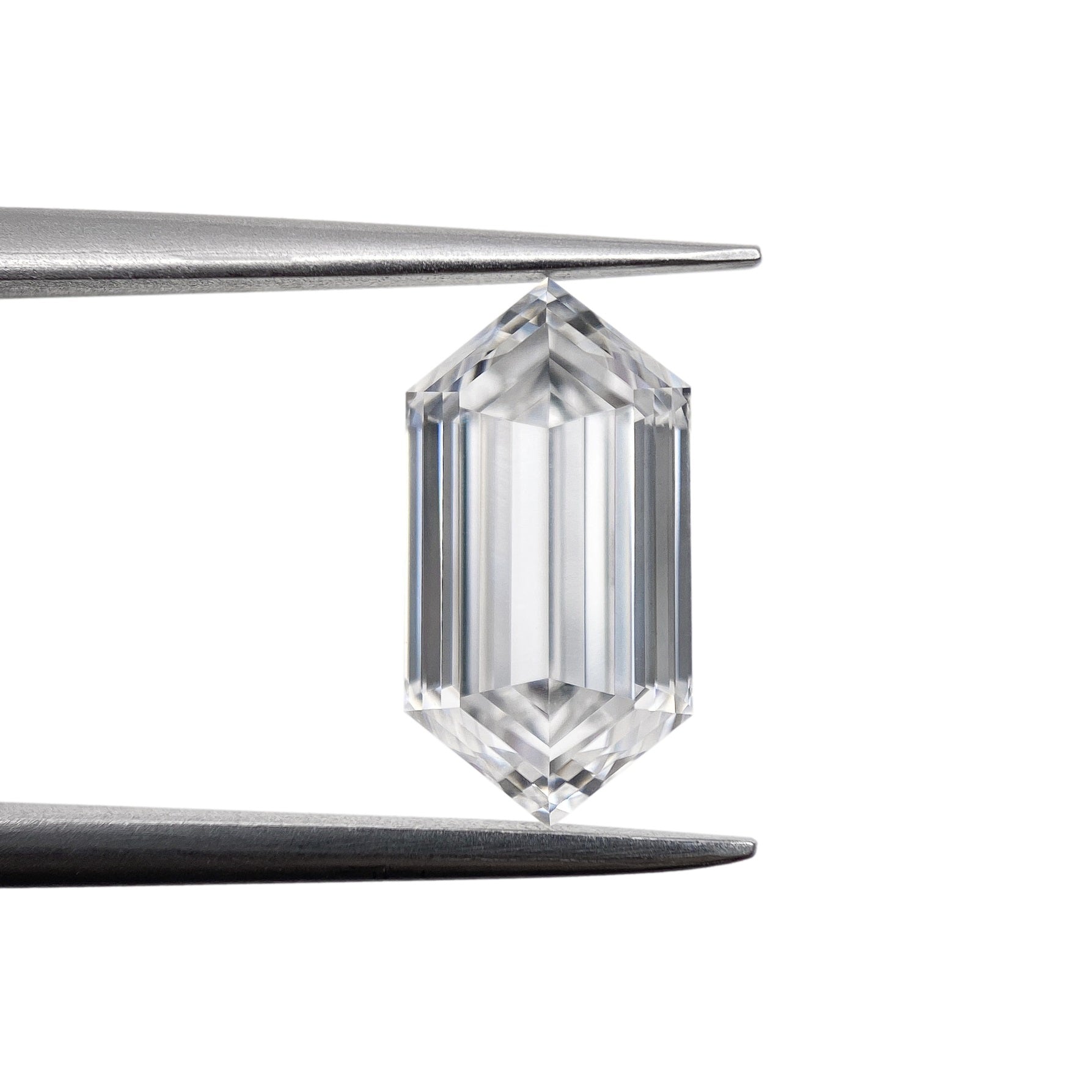 LITHOS Diamond Lab Diamond 2.53ct | E/VS1 Hexagon Shape Step Cut Lab Diamond (IGI)