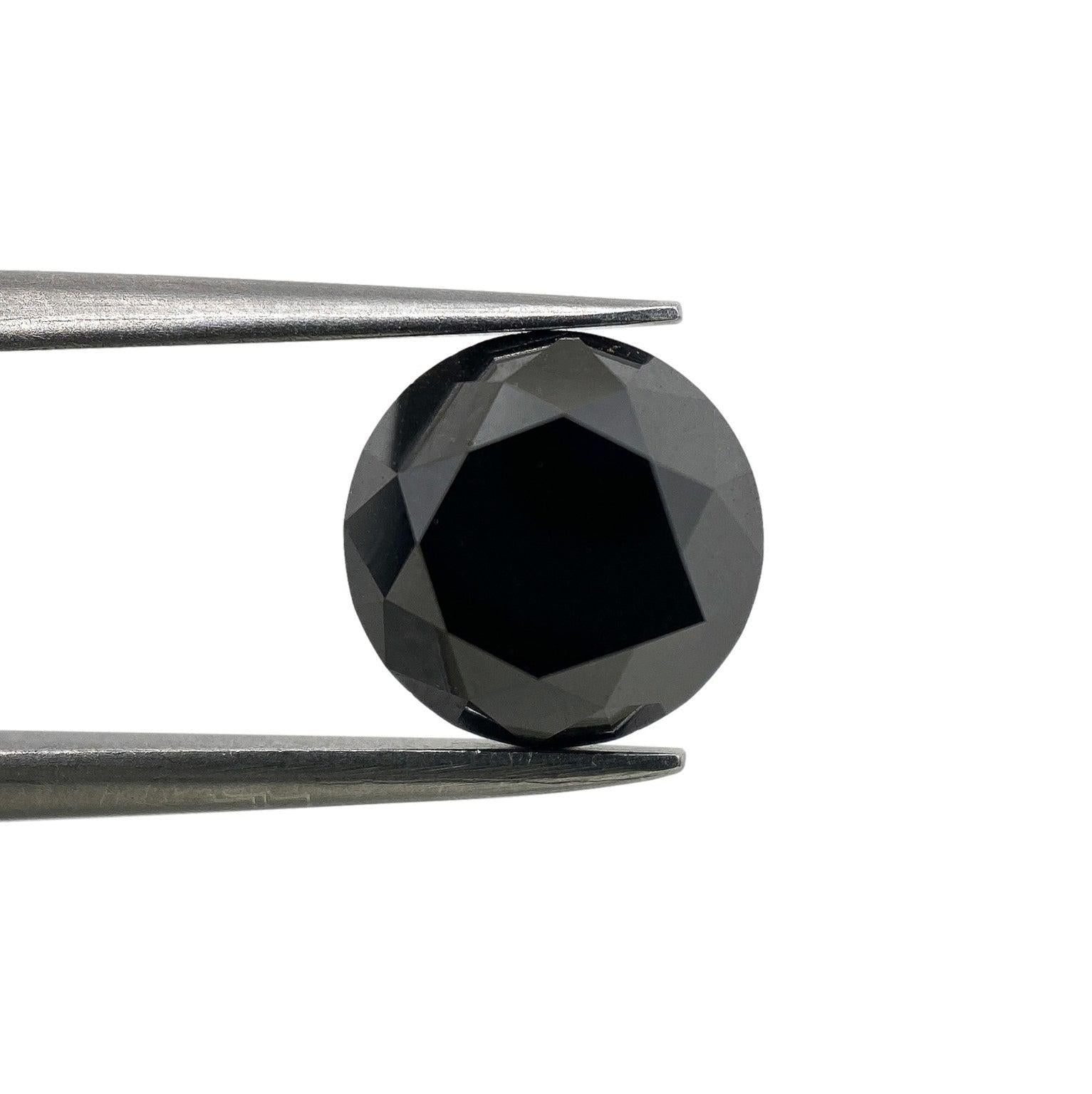 DIAMOND VAULT BLACK DIAMOND 2.58ct | Black Round Shape Brilliant Cut Diamond