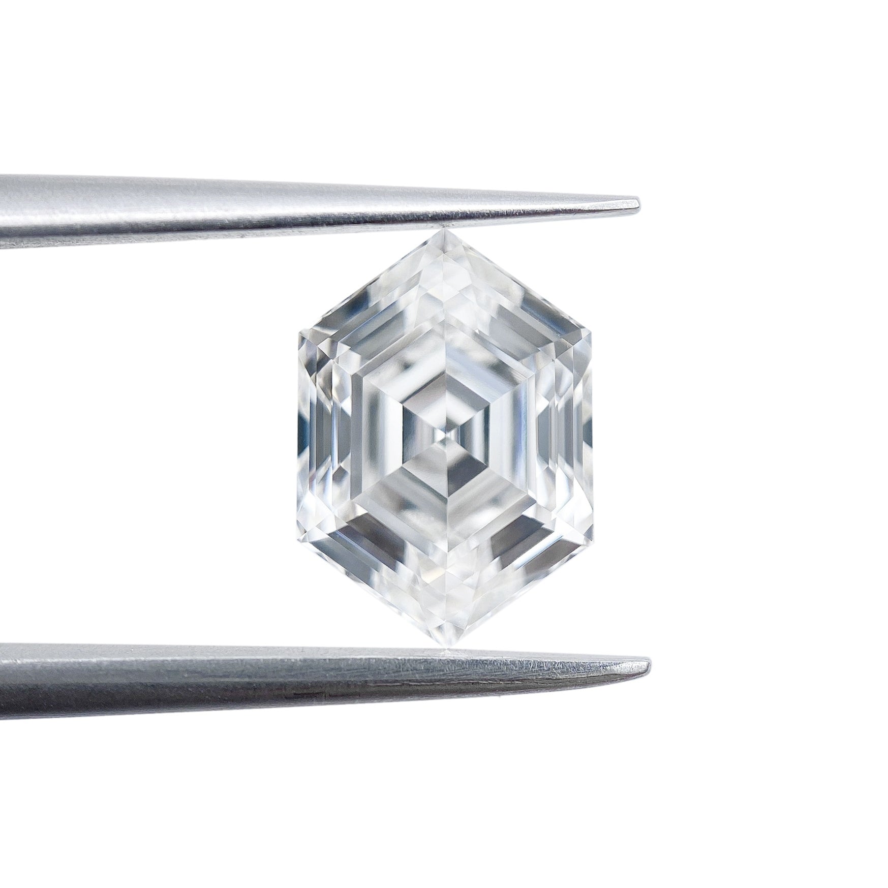 LITHOS Diamond Lab Diamond 2.80ct | F/VS1 Hexagon Shape Step Cut Lab Diamond (IGI)