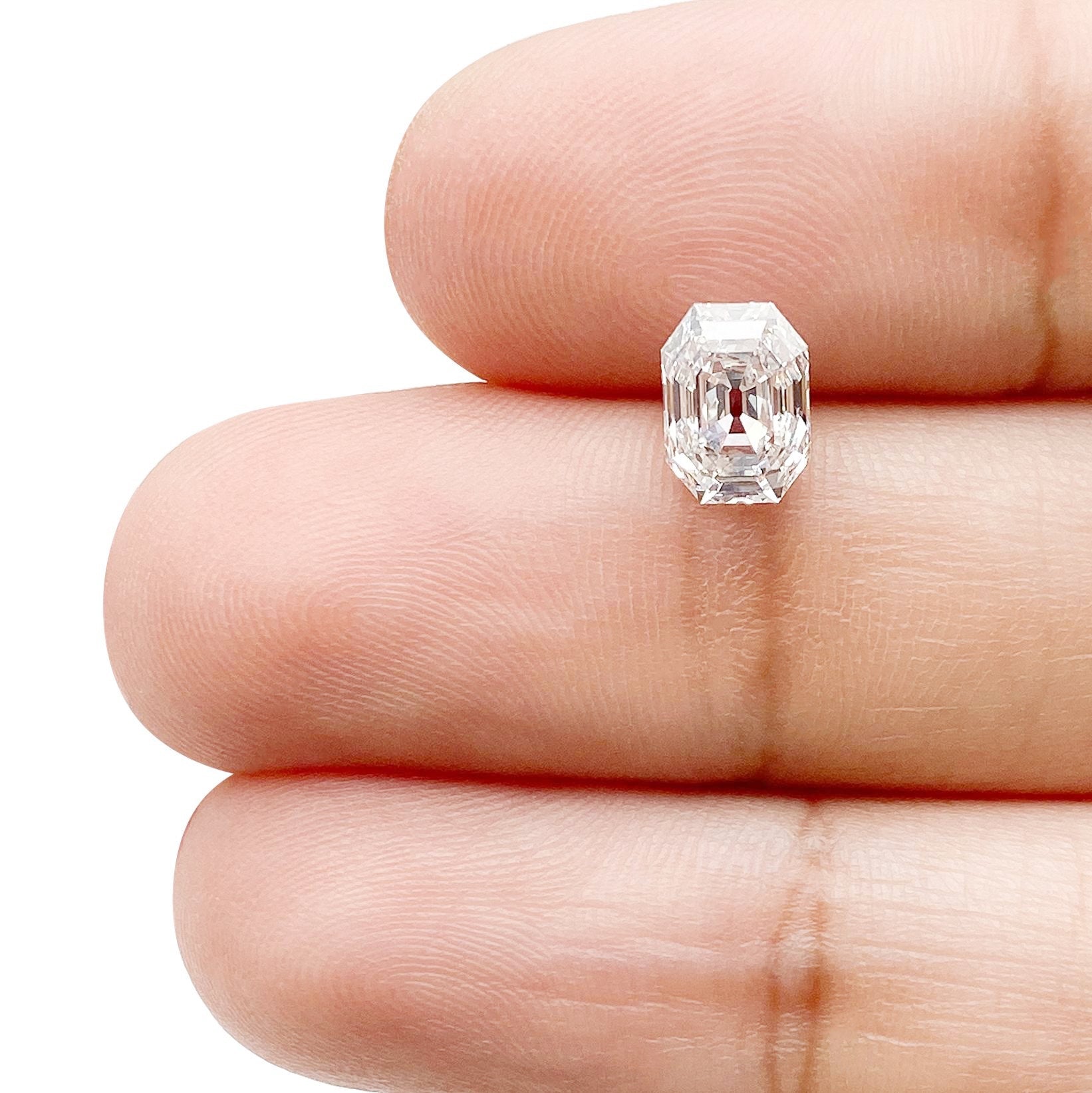 LITHOS Diamond Lab Diamond 1.22ct | E/VS1 Octagon Shape Step Cut Lab Diamond (IGI)