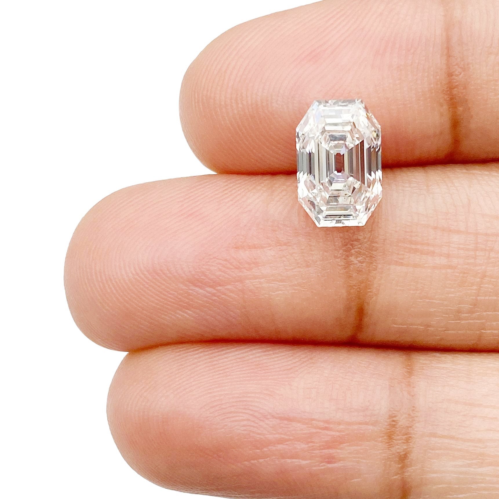 LITHOS Diamond Lab Diamond 1.91ct | F/VS1 Octagon Shape Step Cut Lab Diamond (IGI)