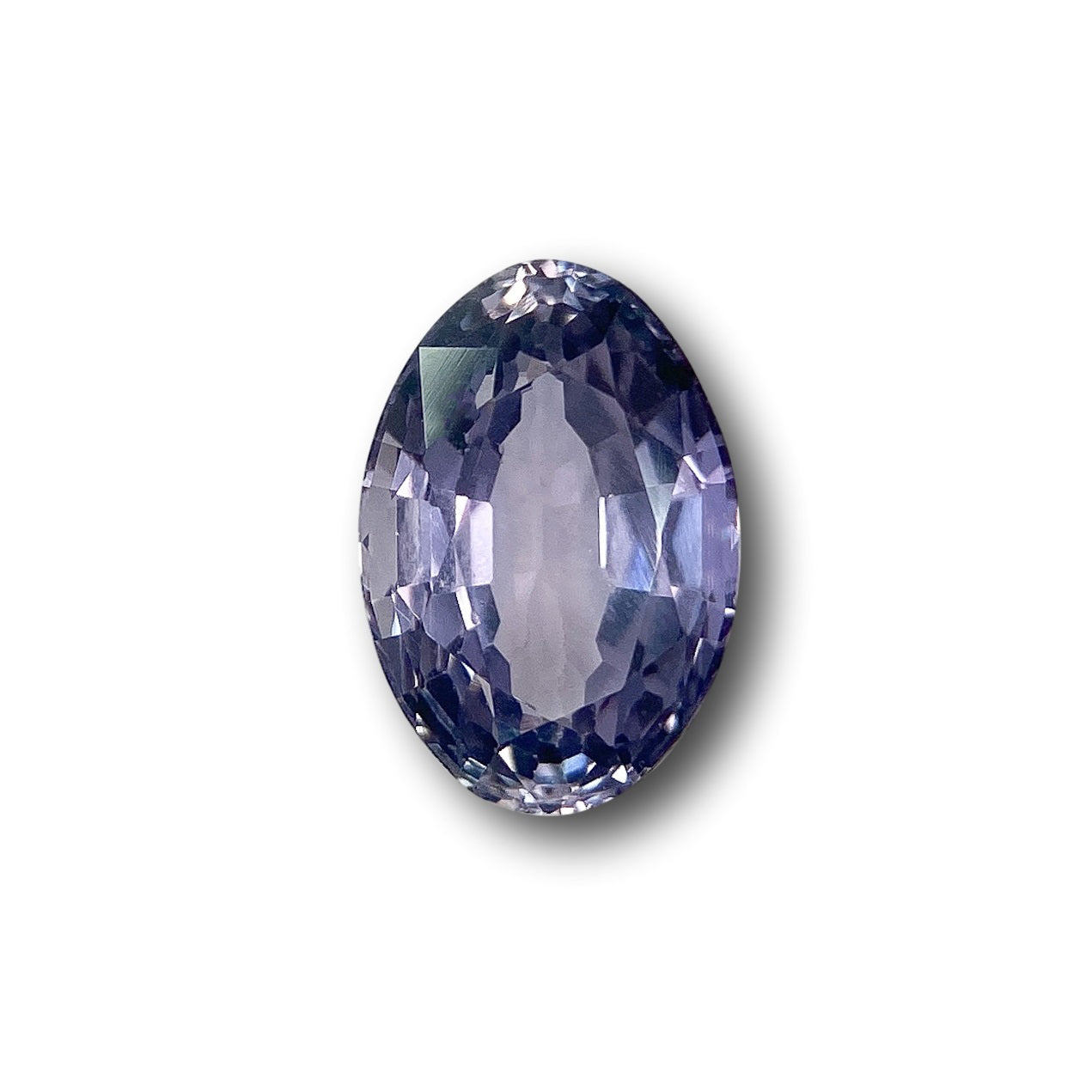 Gemstone Vault Sapphire 3.07ct |  Brilliant Cut Oval Shape Violet Sapphire