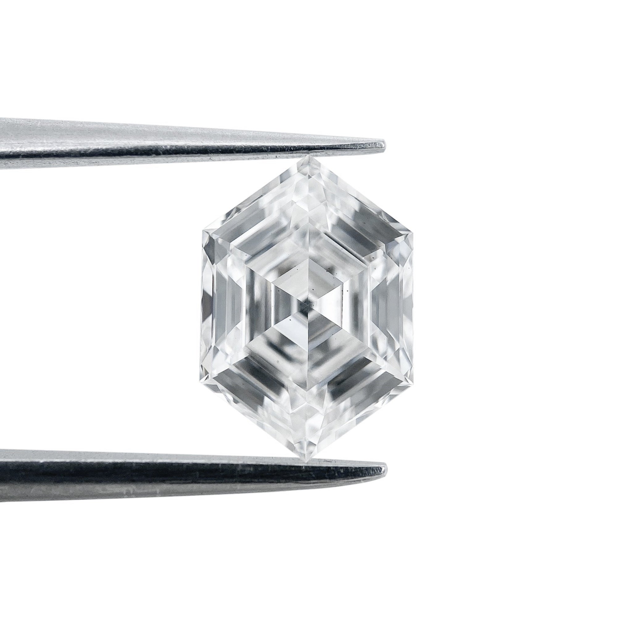 LITHOS Diamond Lab Diamond 1.91ct | D/VS2 Hexagon Shape Step Cut Lab Diamond (IGI)