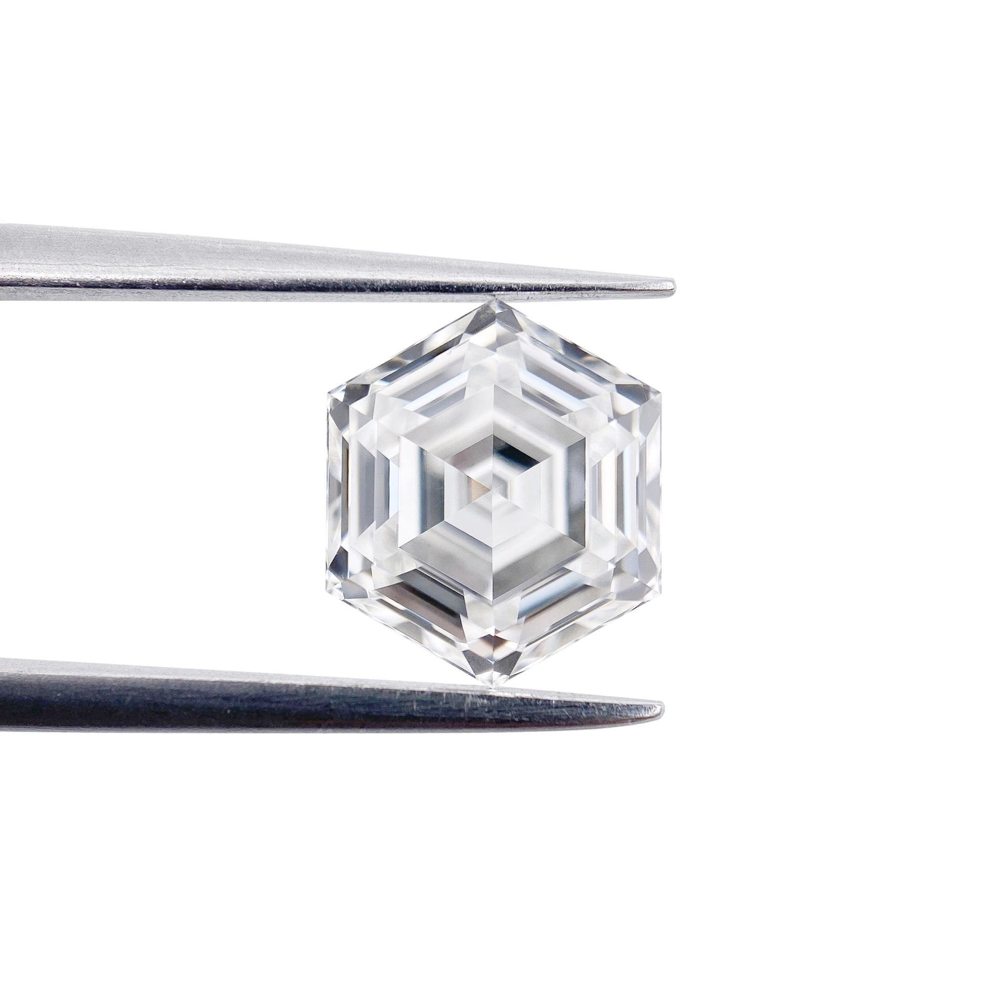 LITHOS Diamond Lab Diamond 2.81ct | F/VS1 Hexagon Shape Step Cut Lab Diamond (IGI)