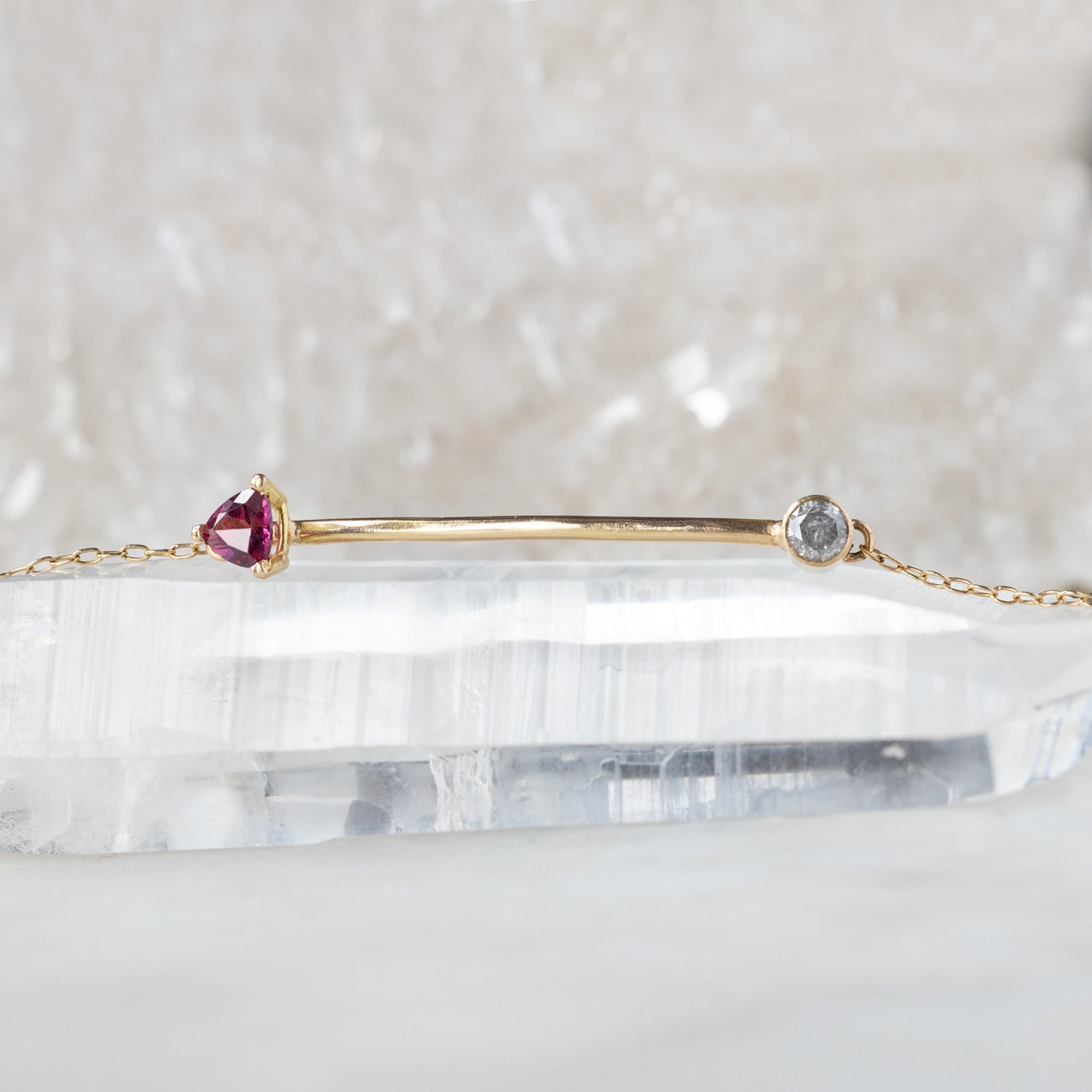 Alexis Russell Bracelets / Anklets The Horizon Bracelet | Yellow Gold