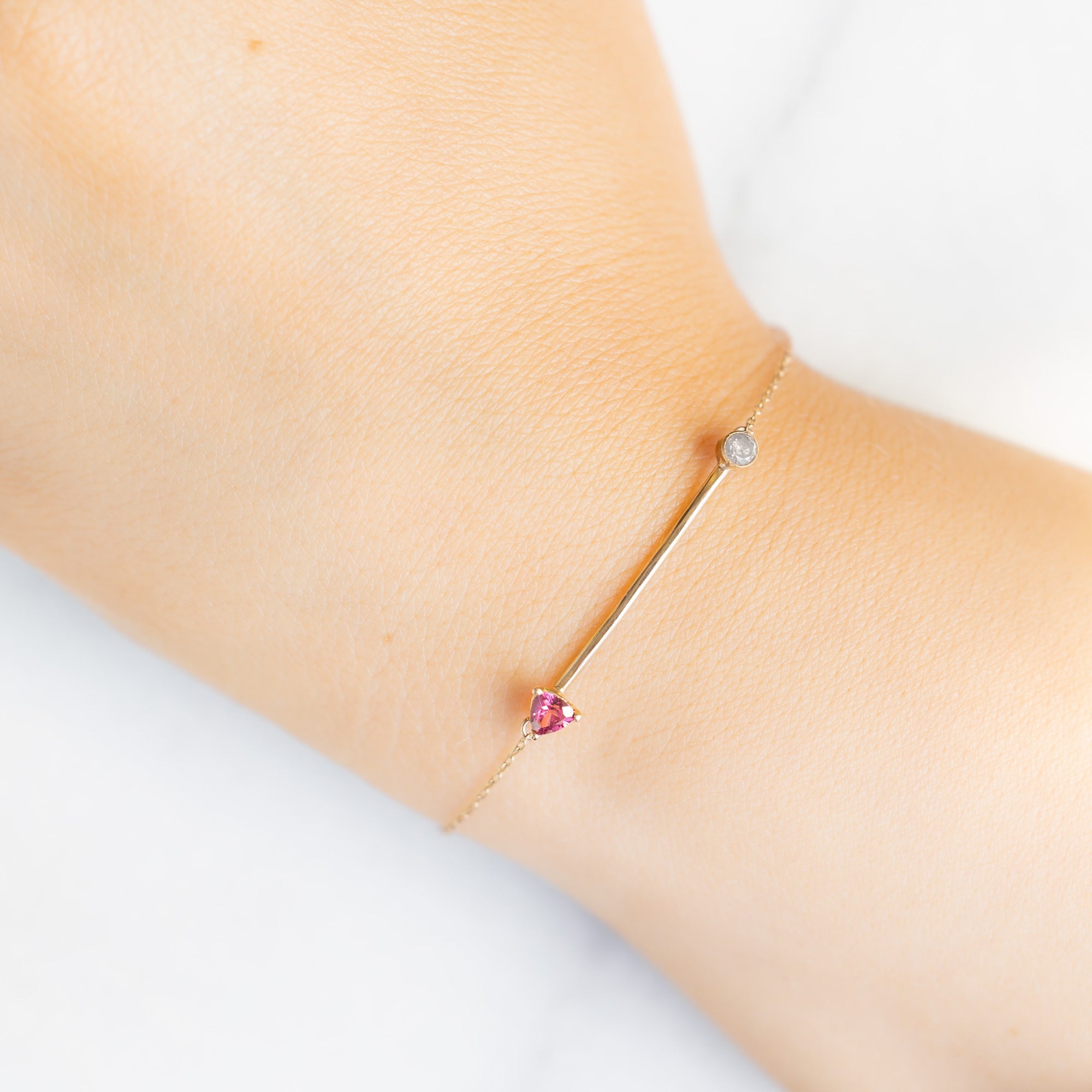 Alexis Russell Bracelets / Anklets The Horizon Bracelet | Yellow Gold