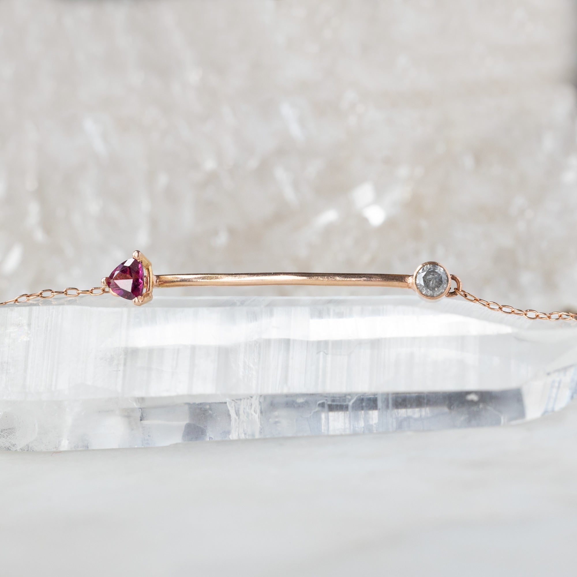 Alexis Russell Bracelets / Anklets The Horizon Bracelet | Yellow, Rose or Sterling Silver