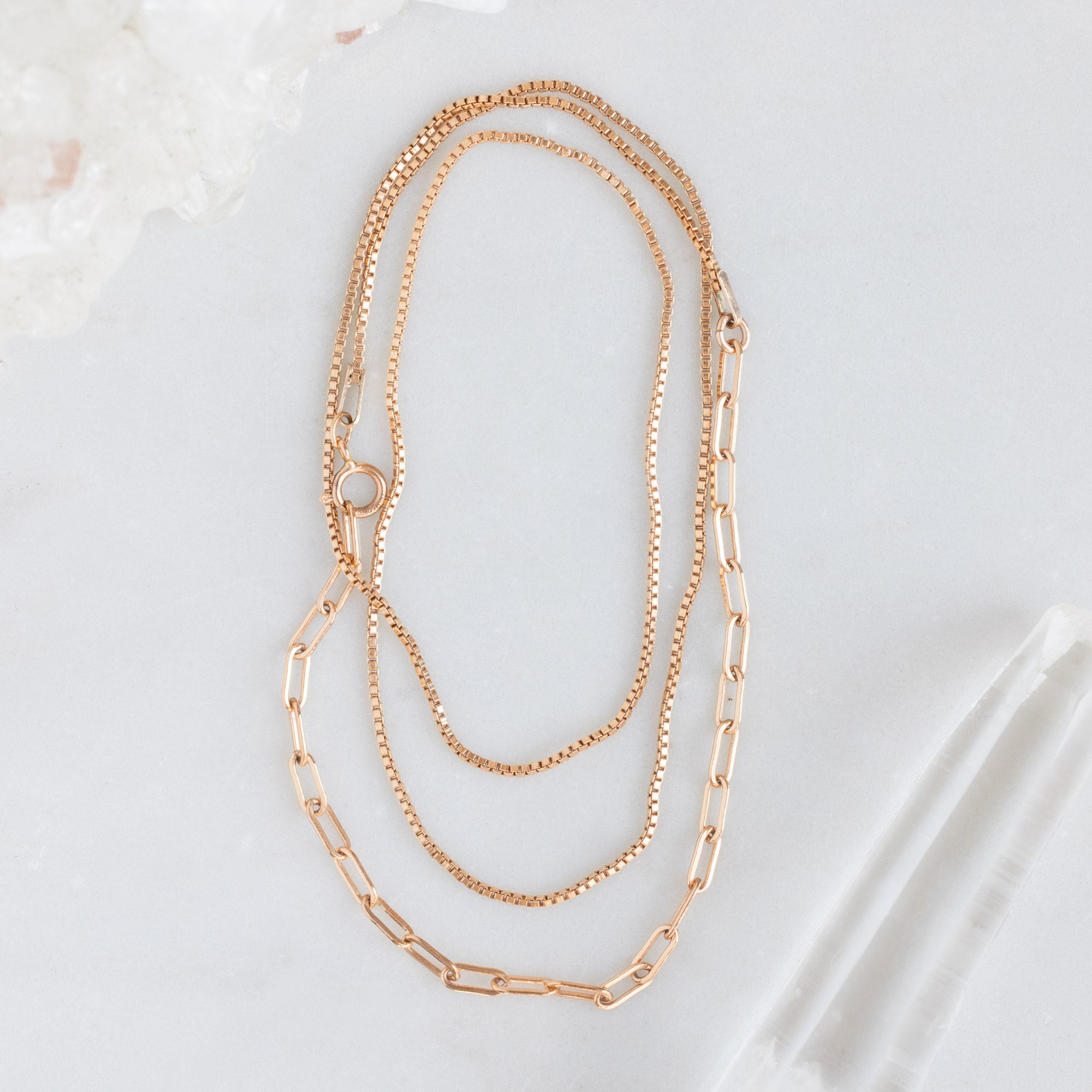 Alexis Russell Bracelets / Anklets The 4-in-1 Cable Chain Bracelet | Yellow, Rose, White or Sterling Silver