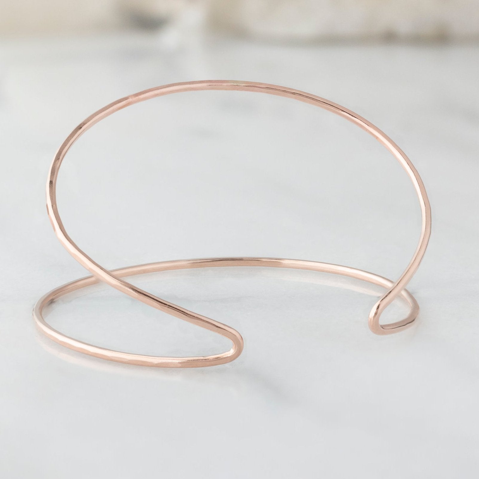 Alexis Russell Bracelets / Anklets The Arrow Cuff Bracelet | Yellow, Rose or Sterling Silver