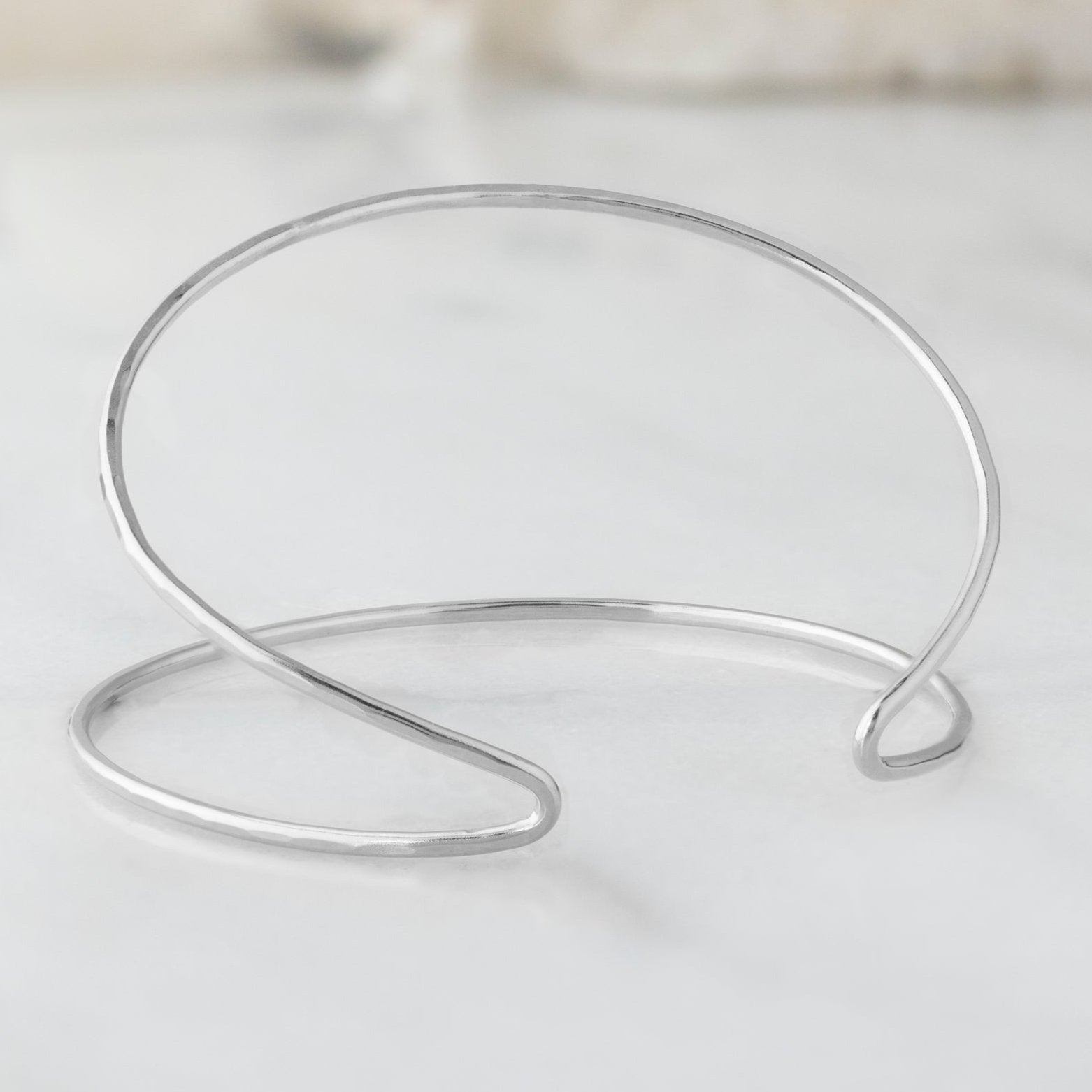 Alexis Russell Bracelets / Anklets The Arrow Cuff Bracelet | Yellow, Rose or Sterling Silver