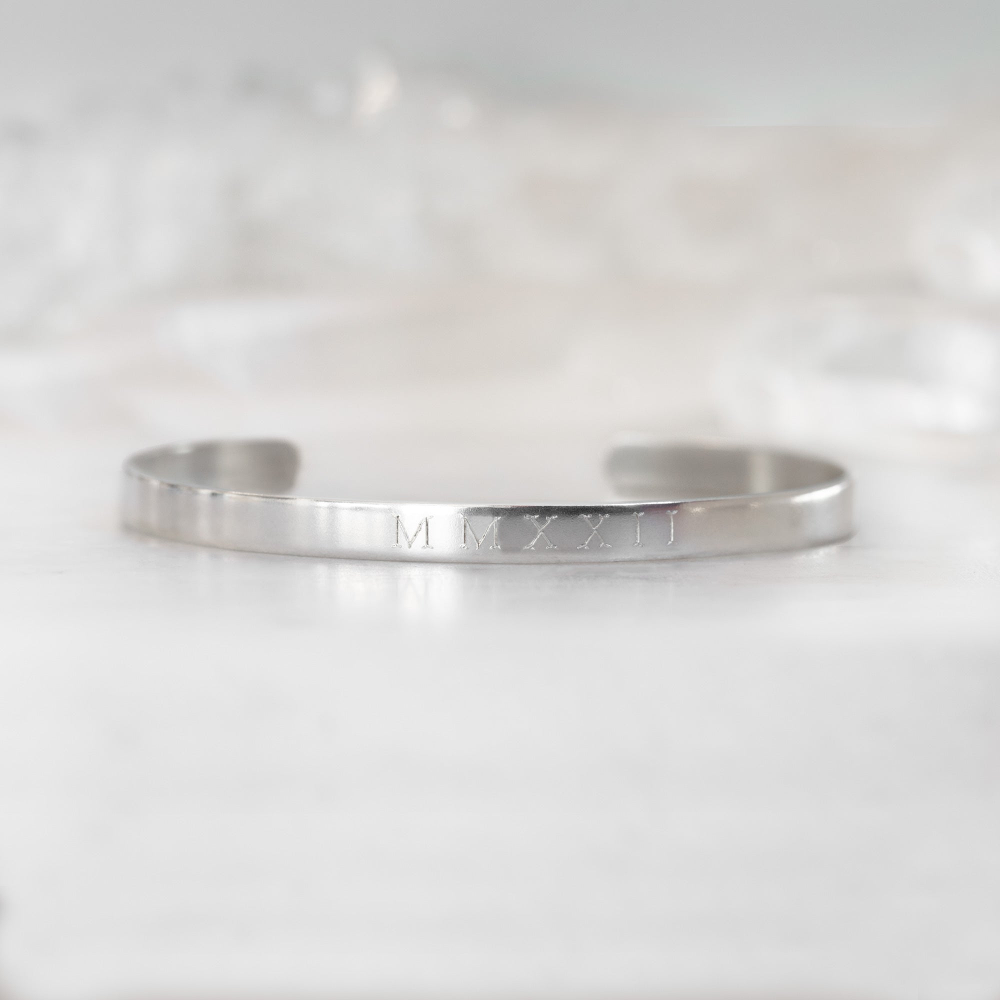 Alexis Russell Bracelets / Anklets Custom Men's Cuff Bracelet | Sterling Silver