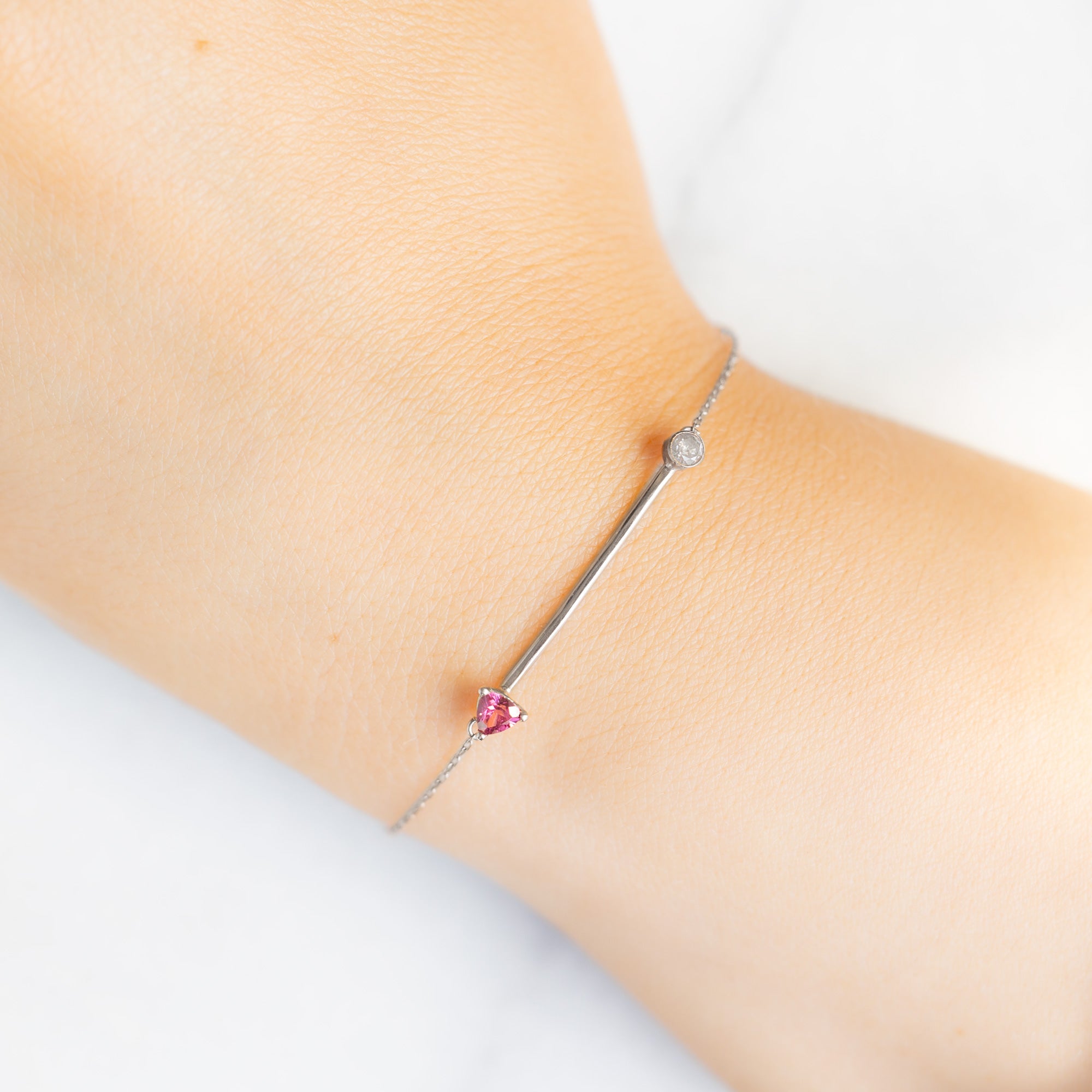 Alexis Russell Bracelets / Anklets The Horizon Bracelet | Sterling Silver