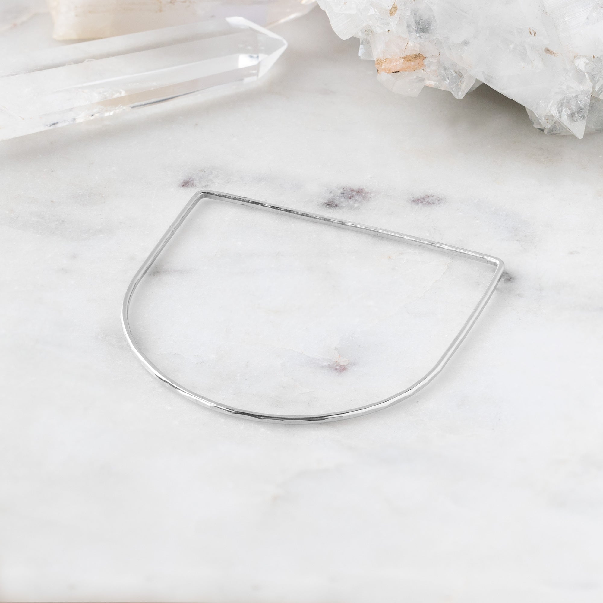 Alexis Russell Bracelets / Anklets The Lune Stacking Bangle | Yellow, Rose or Sterling Silver