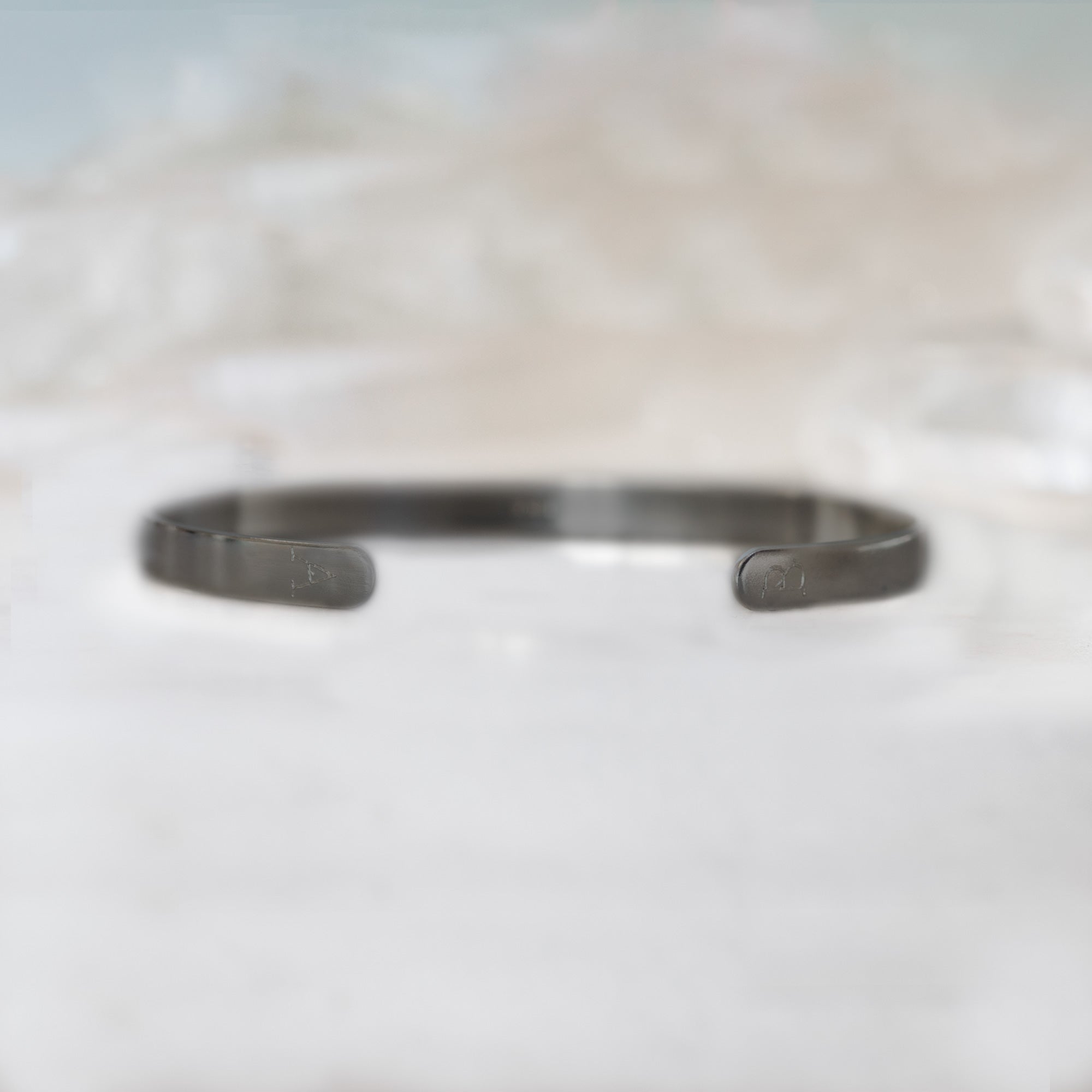 Alexis Russell Bracelets / Anklets Custom Men's Cuff Bracelet | Sterling Silver