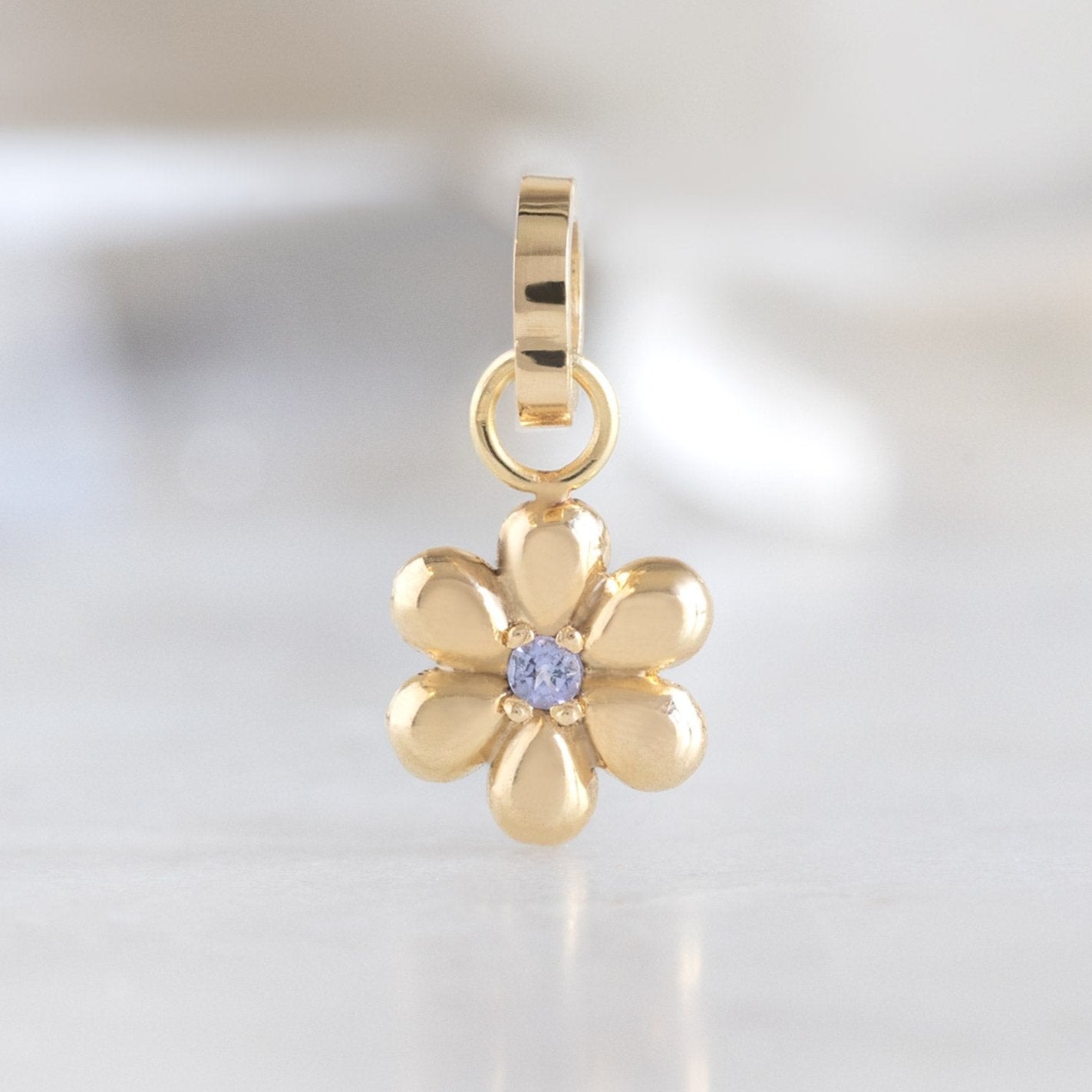 Alexis Russell Charms The Flower Power Charm | Yellow Gold