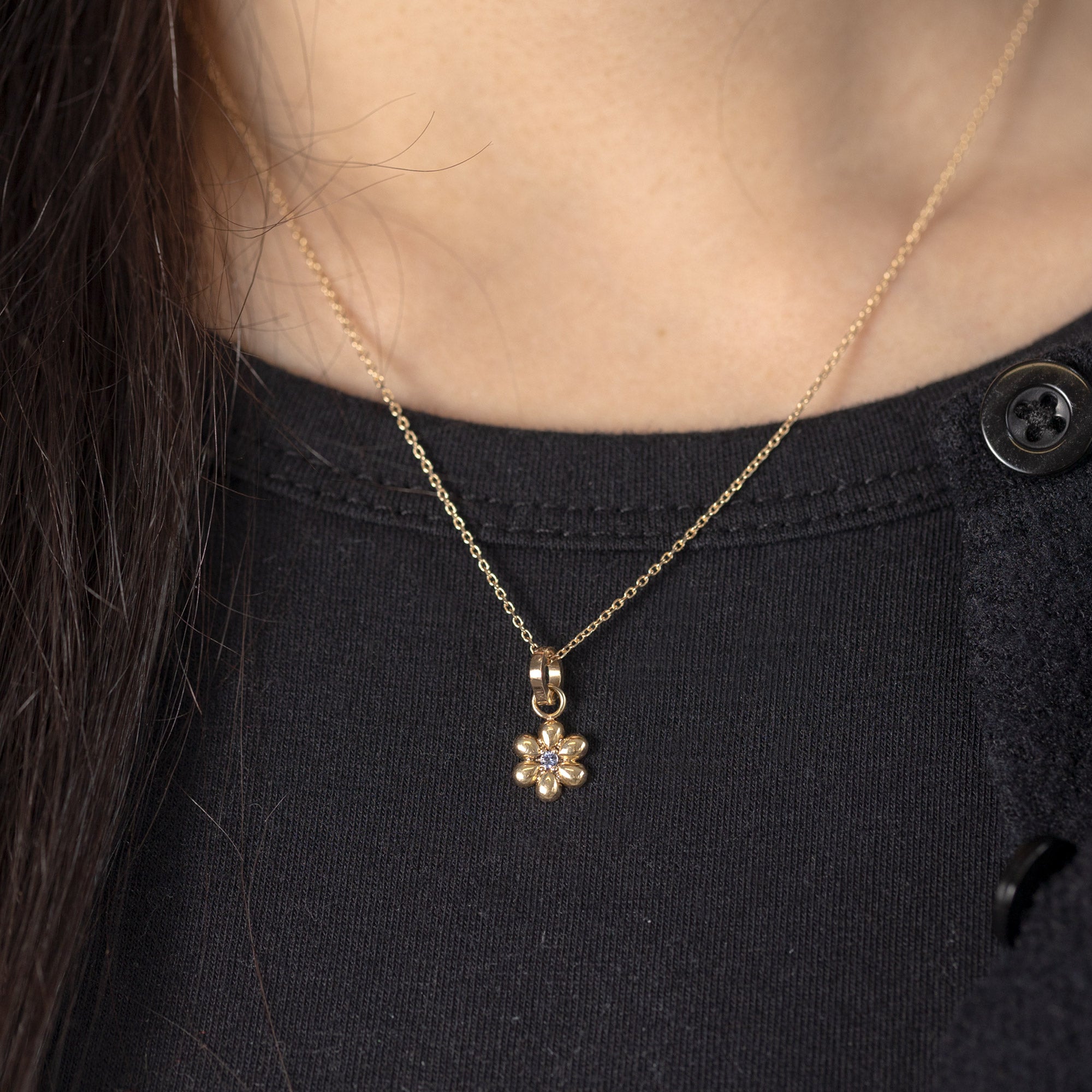 Alexis Russell Charms The Flower Power Charm | Yellow Gold