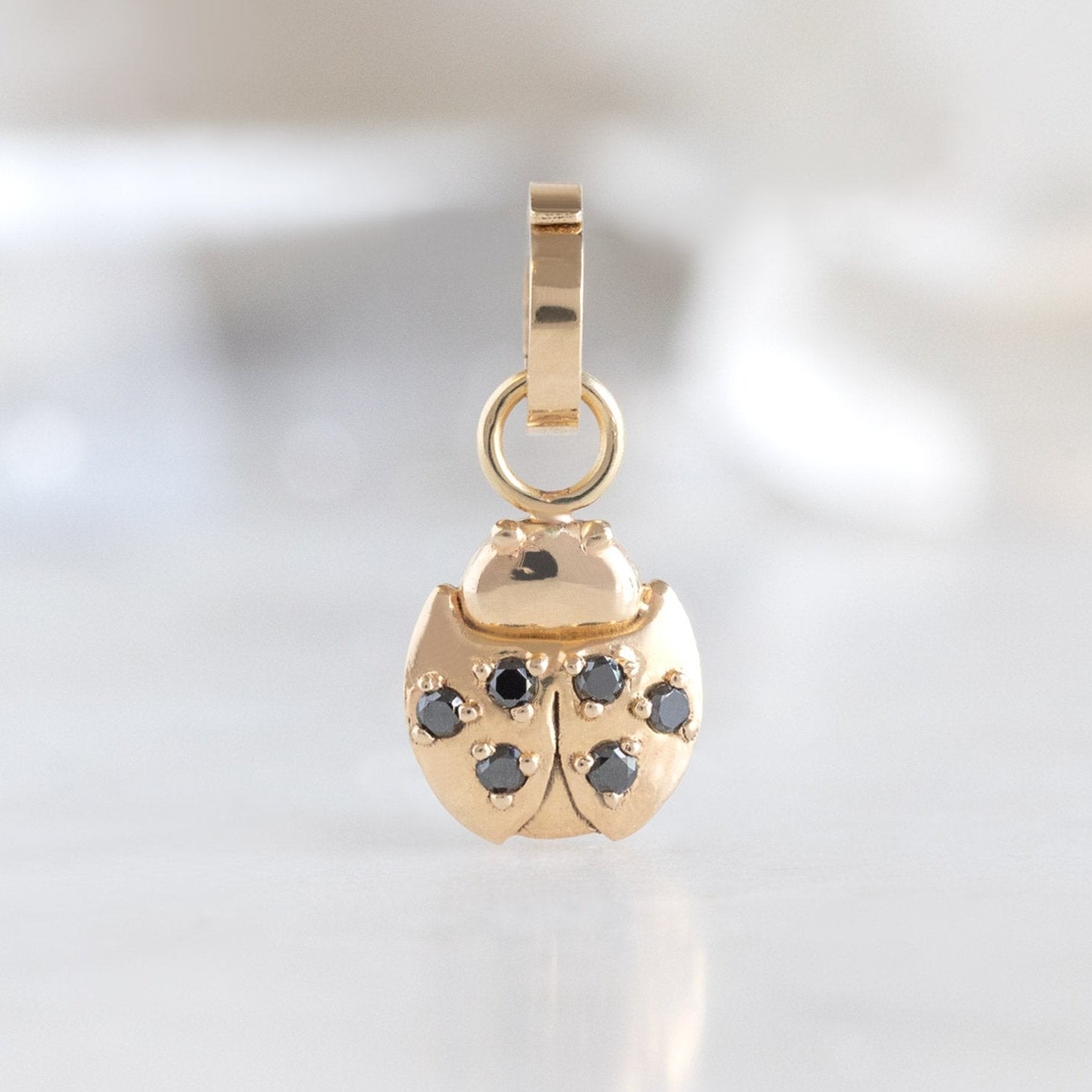Alexis Russell Charms The Ladybug Charm | Yellow Gold