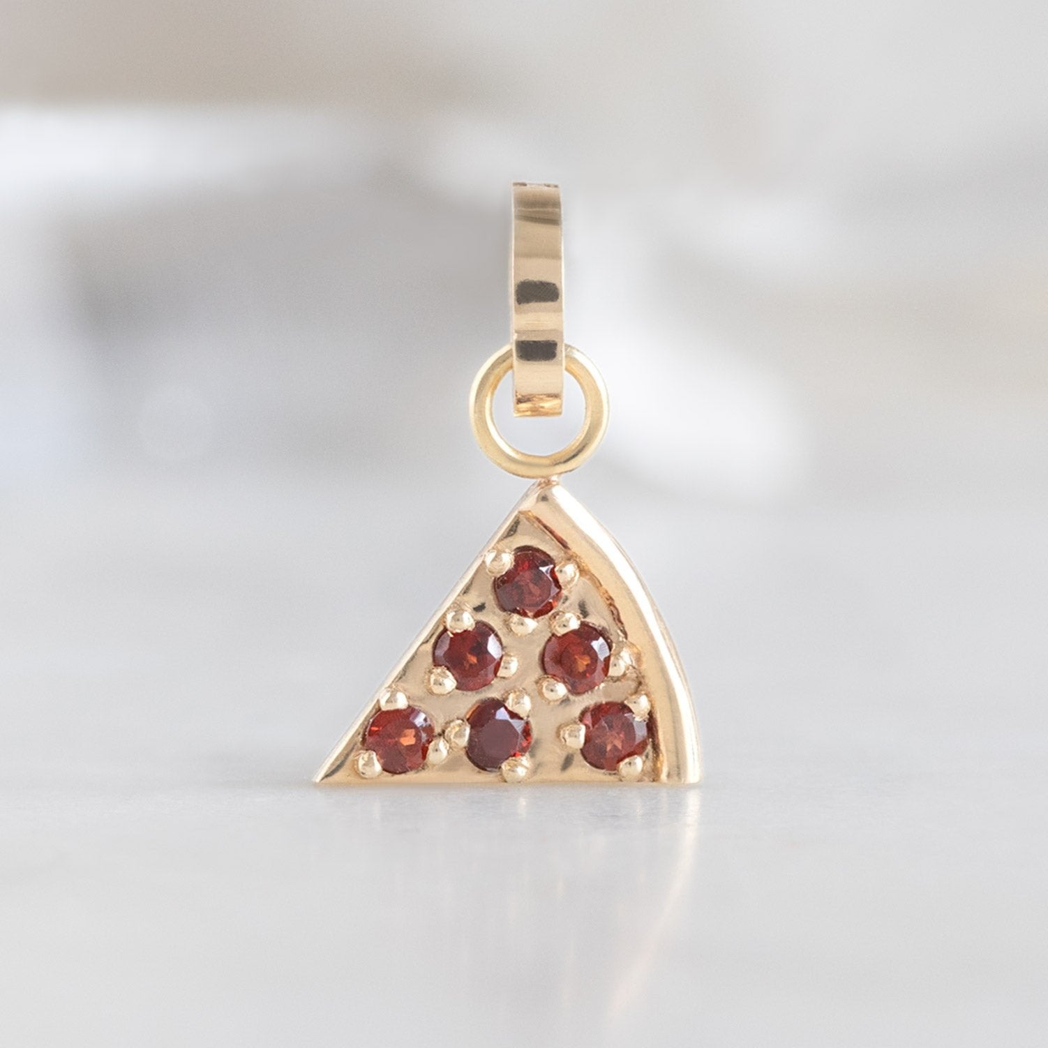 Alexis Russell Charms The Pizza Slice Charm | Yellow Gold