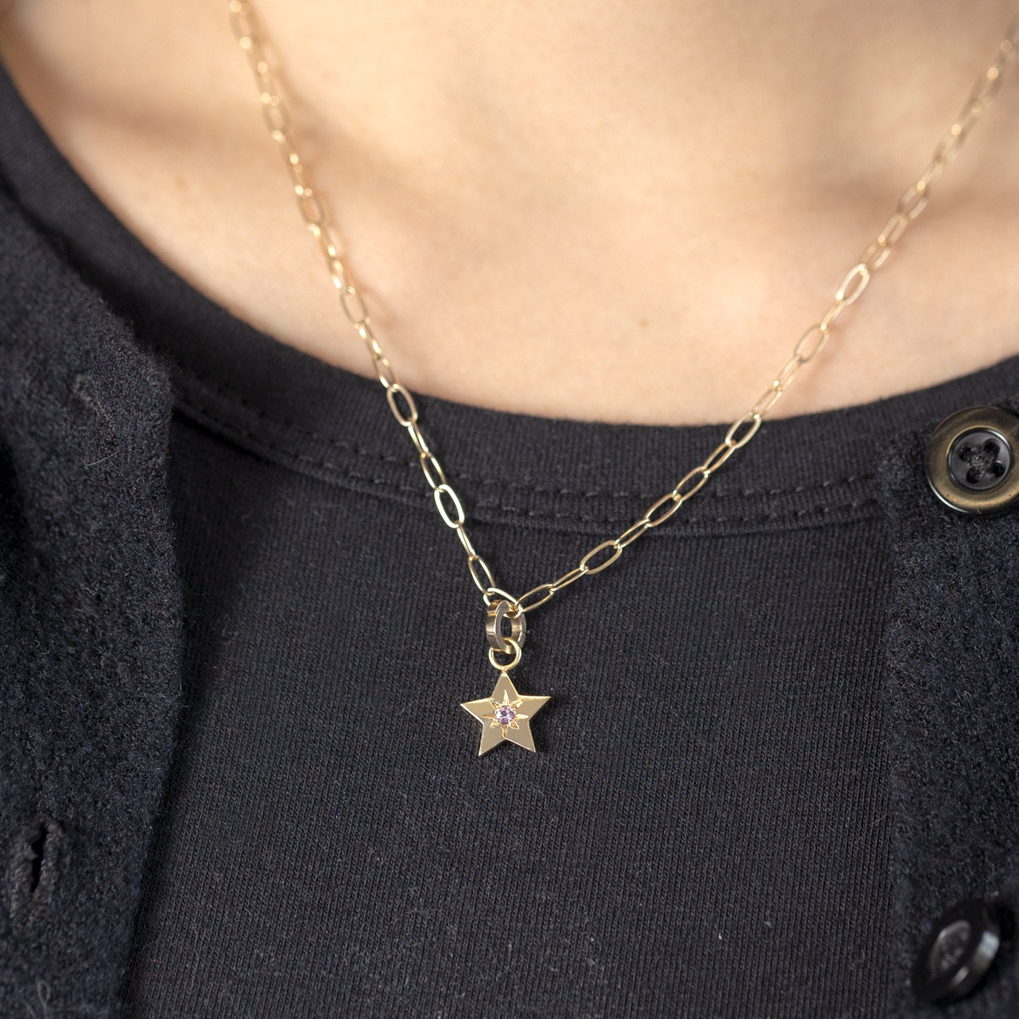 Alexis Russell Charms The Star Charm | Yellow Gold