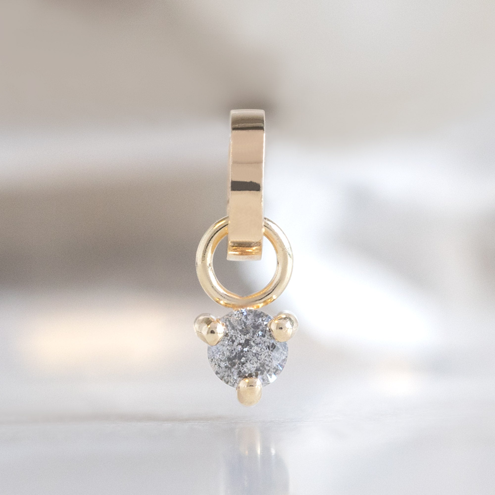 Alexis Russell Charms The Diamond Birthstone Charm | Yellow Gold