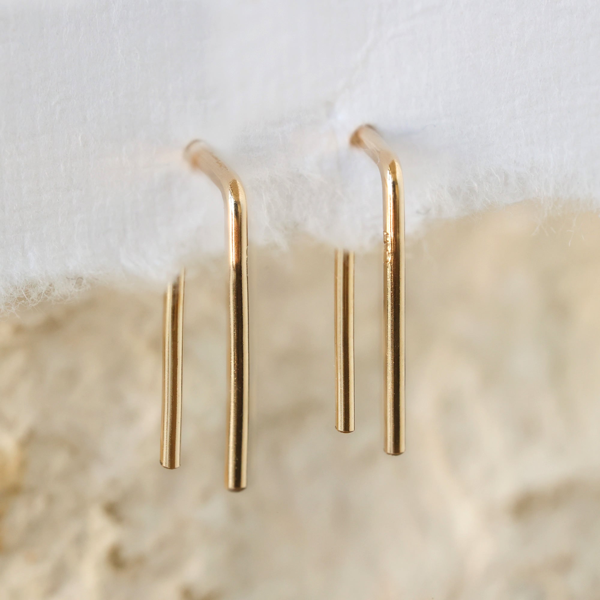 Alexis Russell Earrings The Staple Hoop Earrings | Yellow, Rose, White or Sterling Silver
