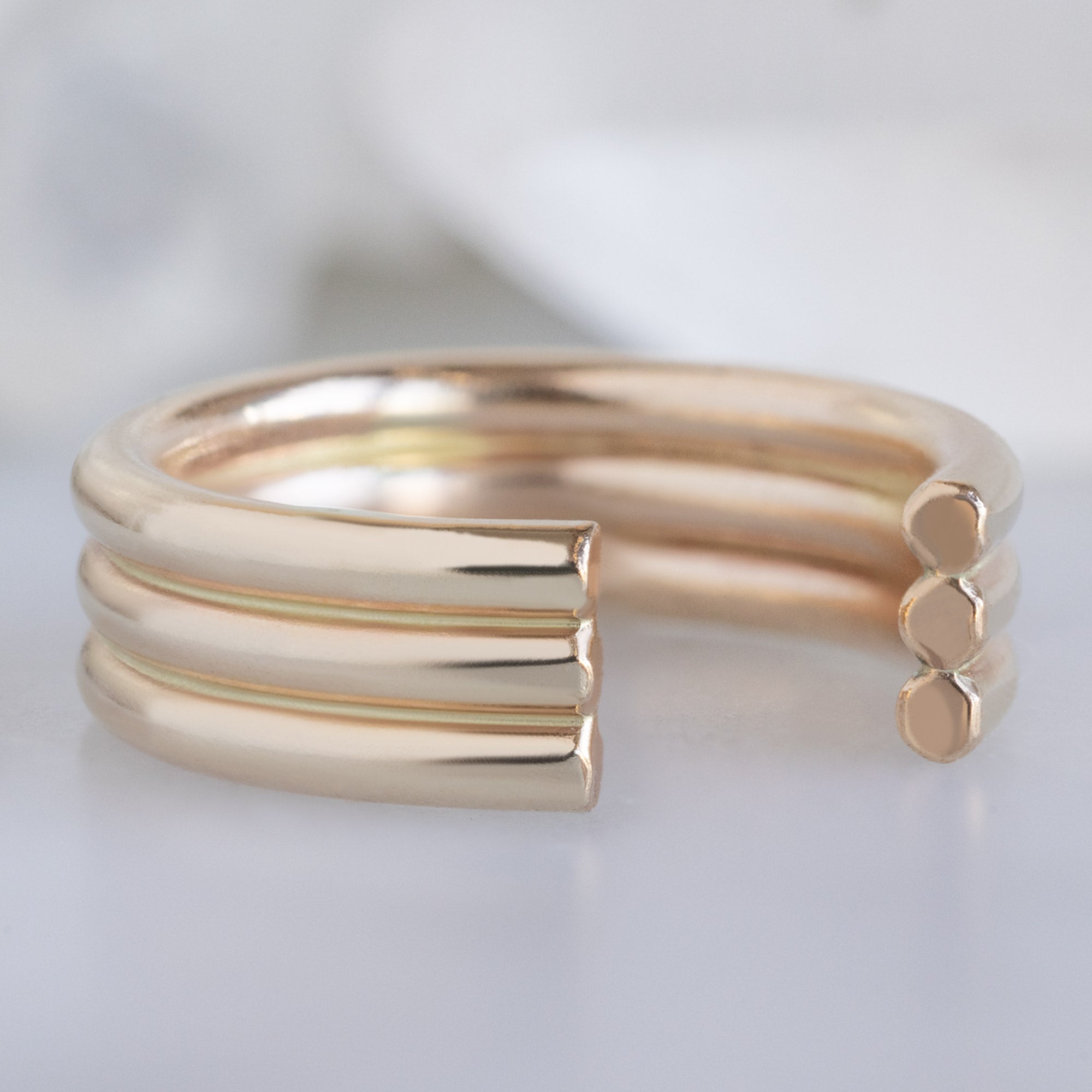 Alexis Russell  Earrings The Stratum Ear Cuff | Yellow, Rose or Sterling Silver