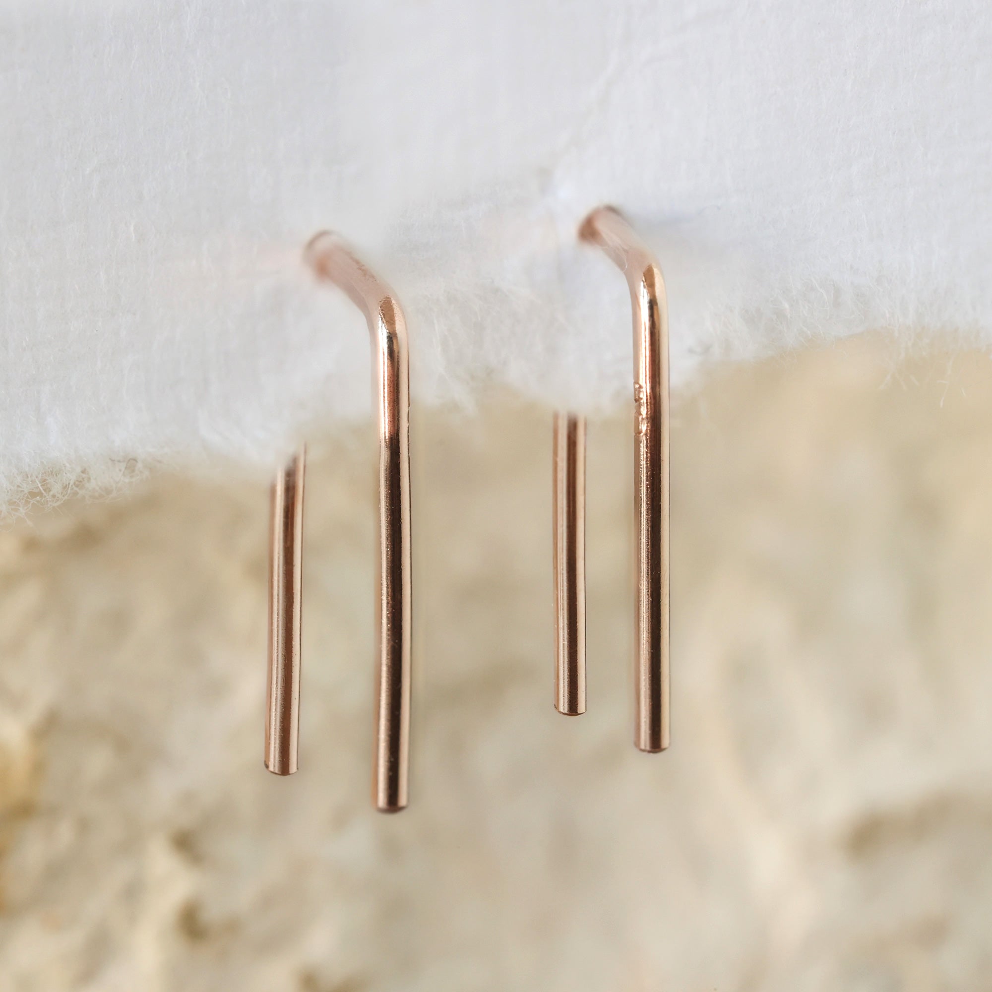 Alexis Russell Earrings The Staple Hoop Earrings | Yellow, Rose, White or Sterling Silver