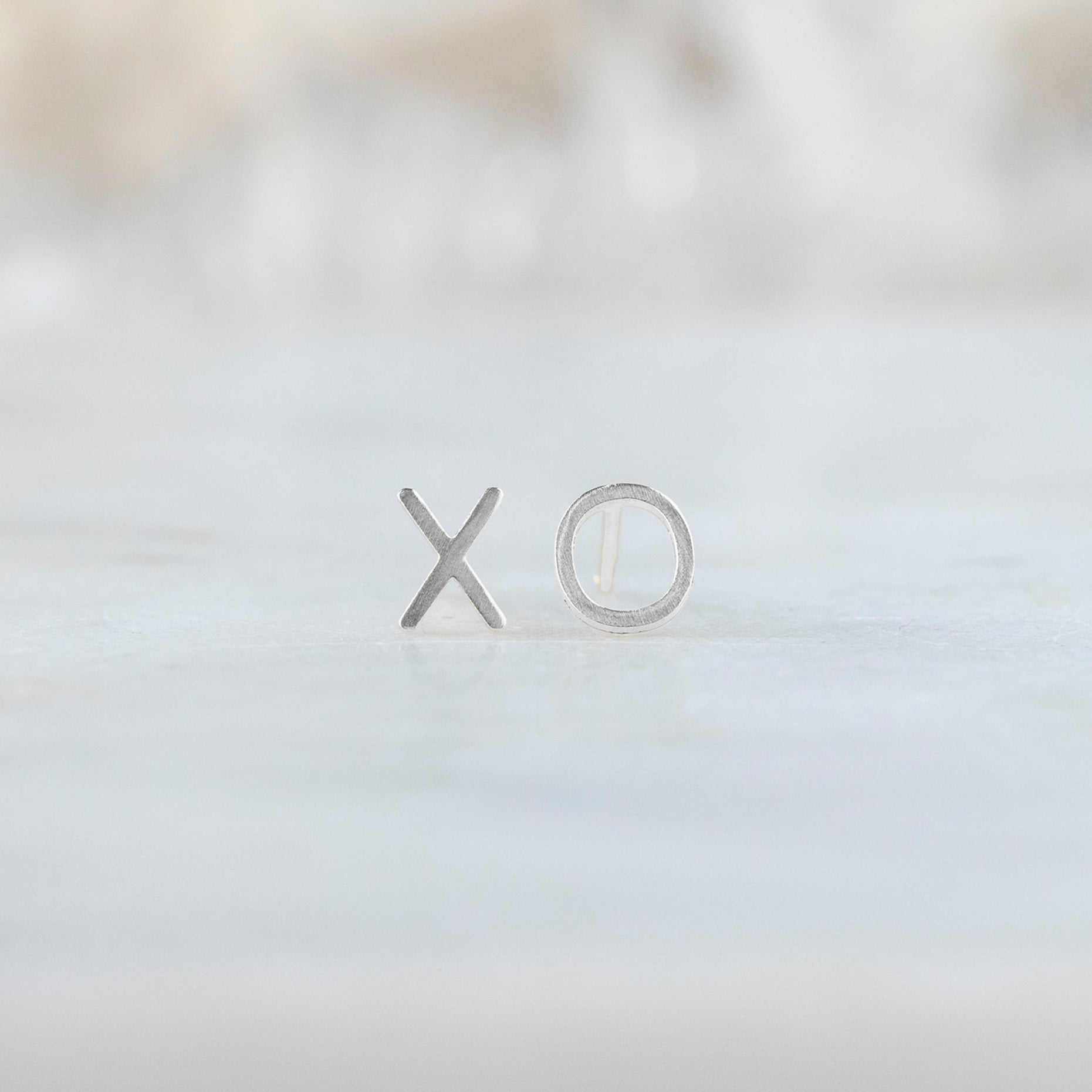 Alexis Russell Earrings The XO' Stud Earrings | Yellow, Rose, White or Sterling Silver